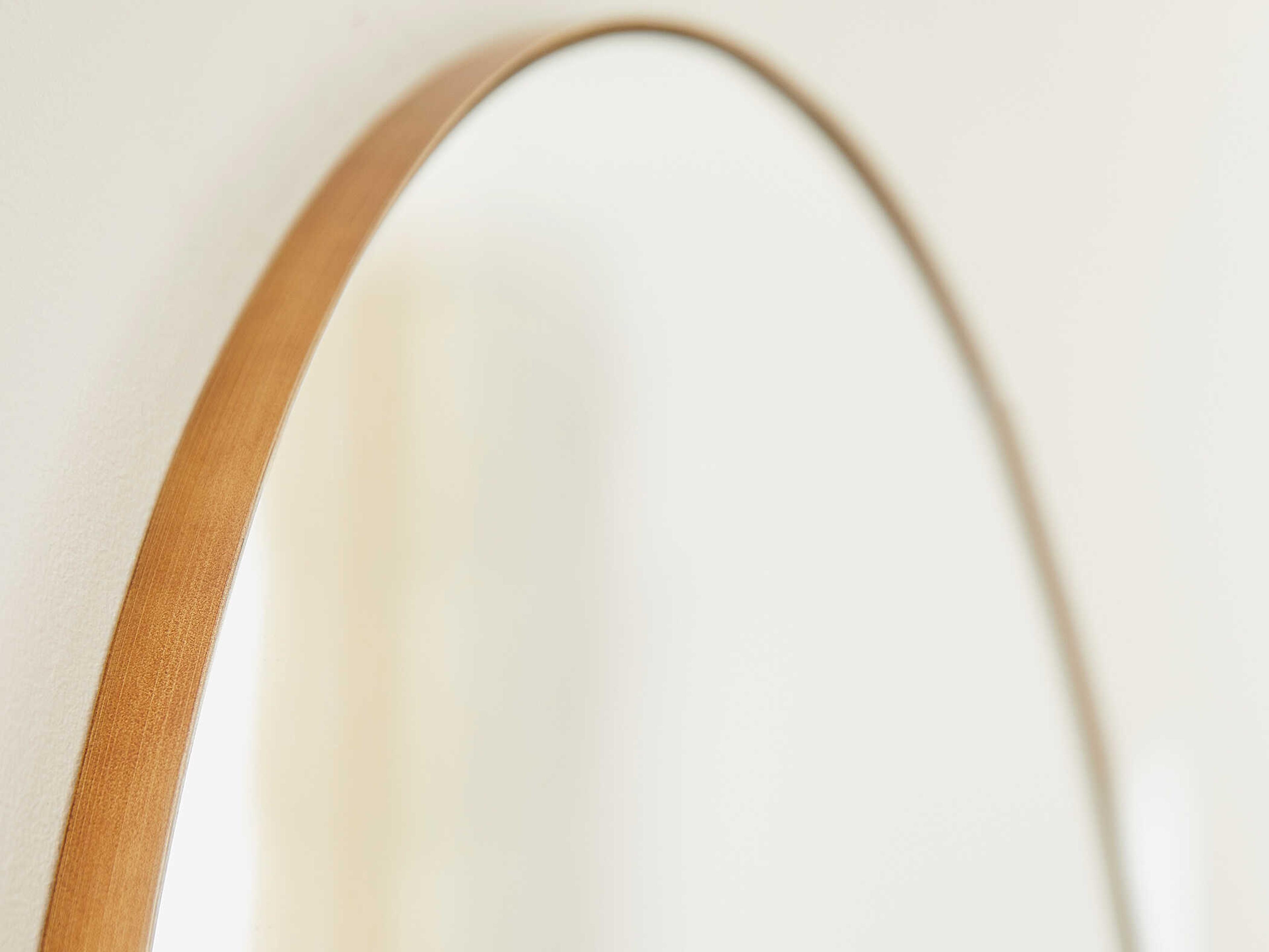 Quorum Gold Round Wall Mirror