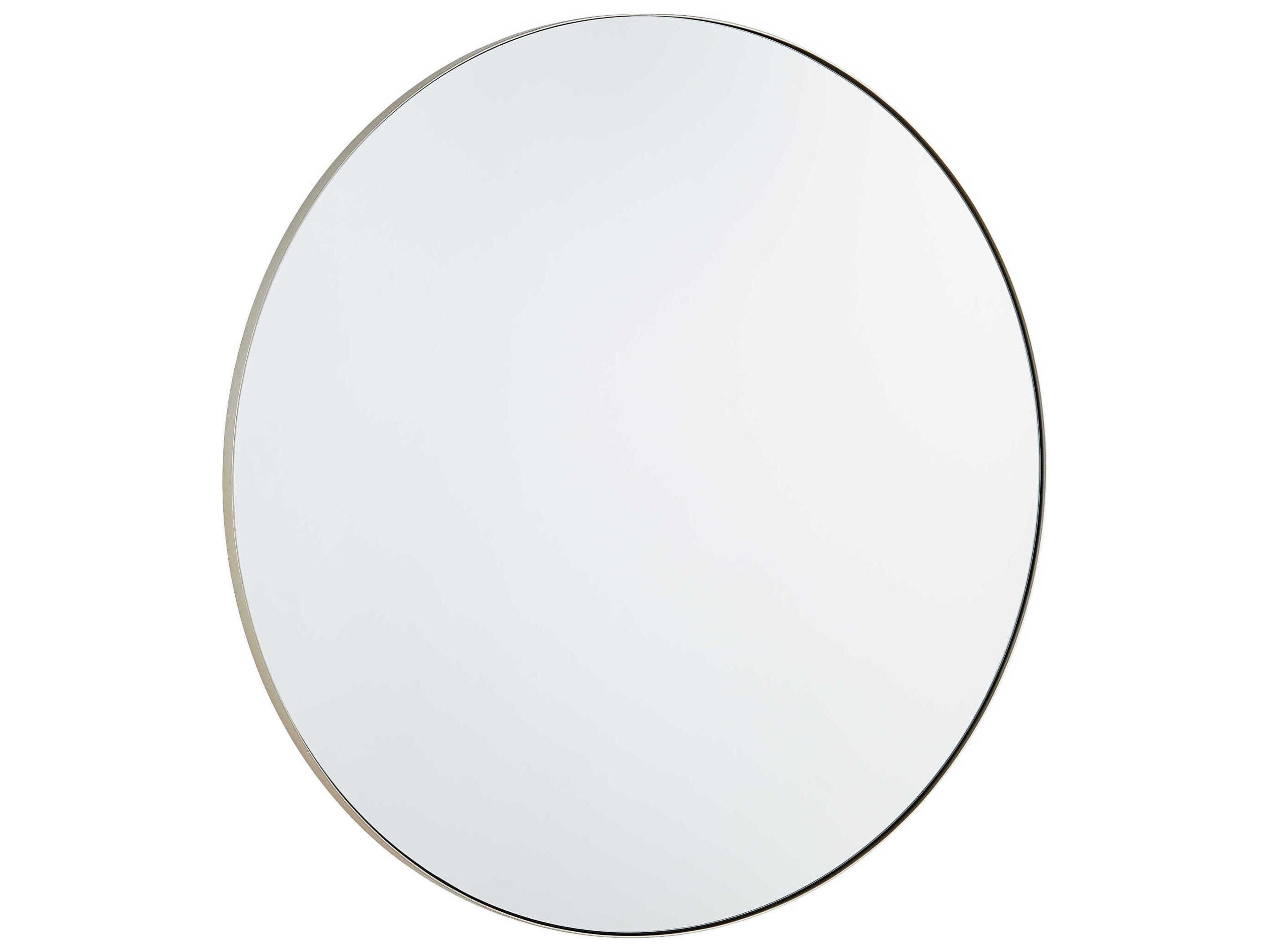 Quorum Silver Round Wall Mirror