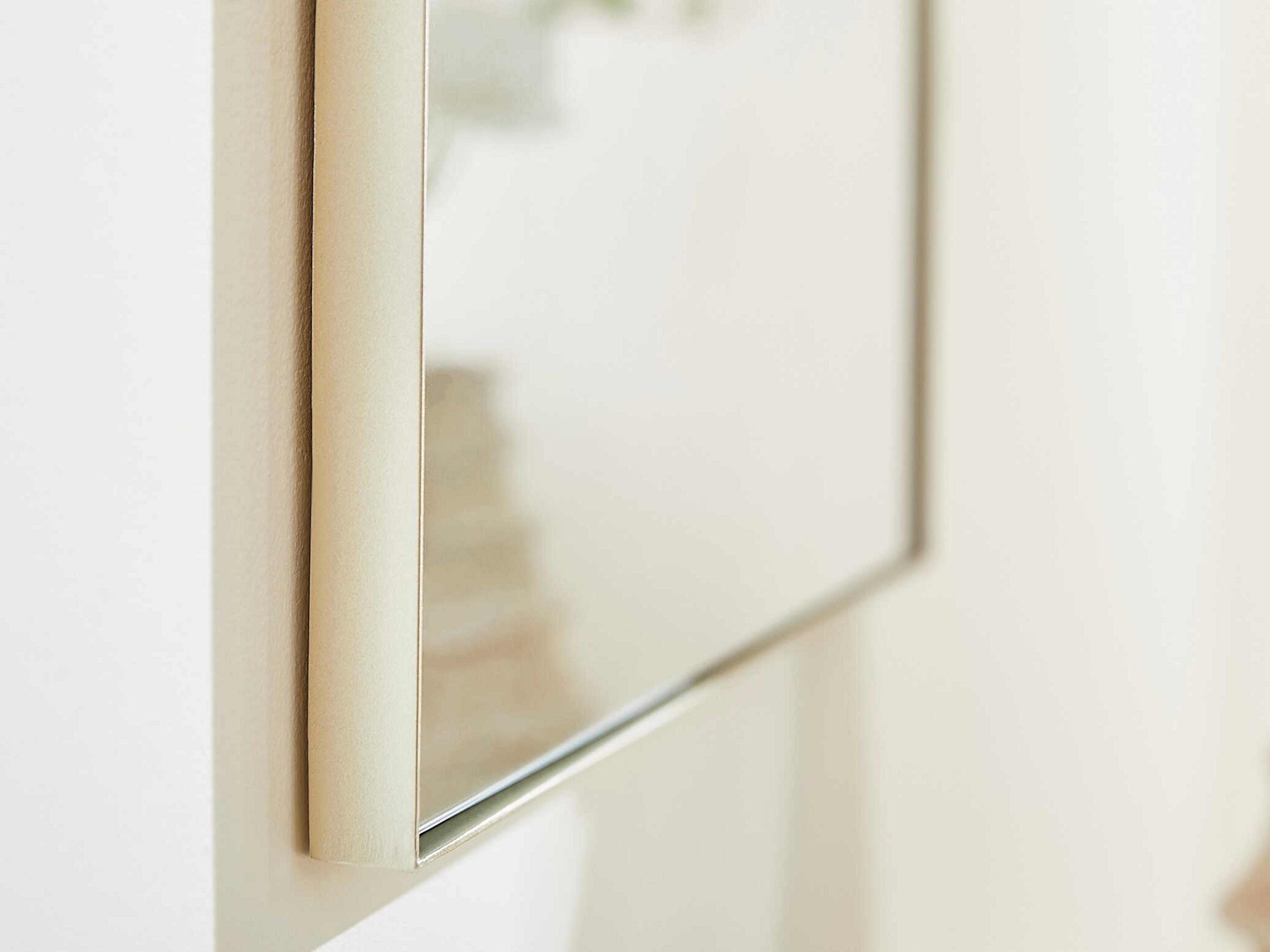 Quorum Silver Rectangular Wall Mirror