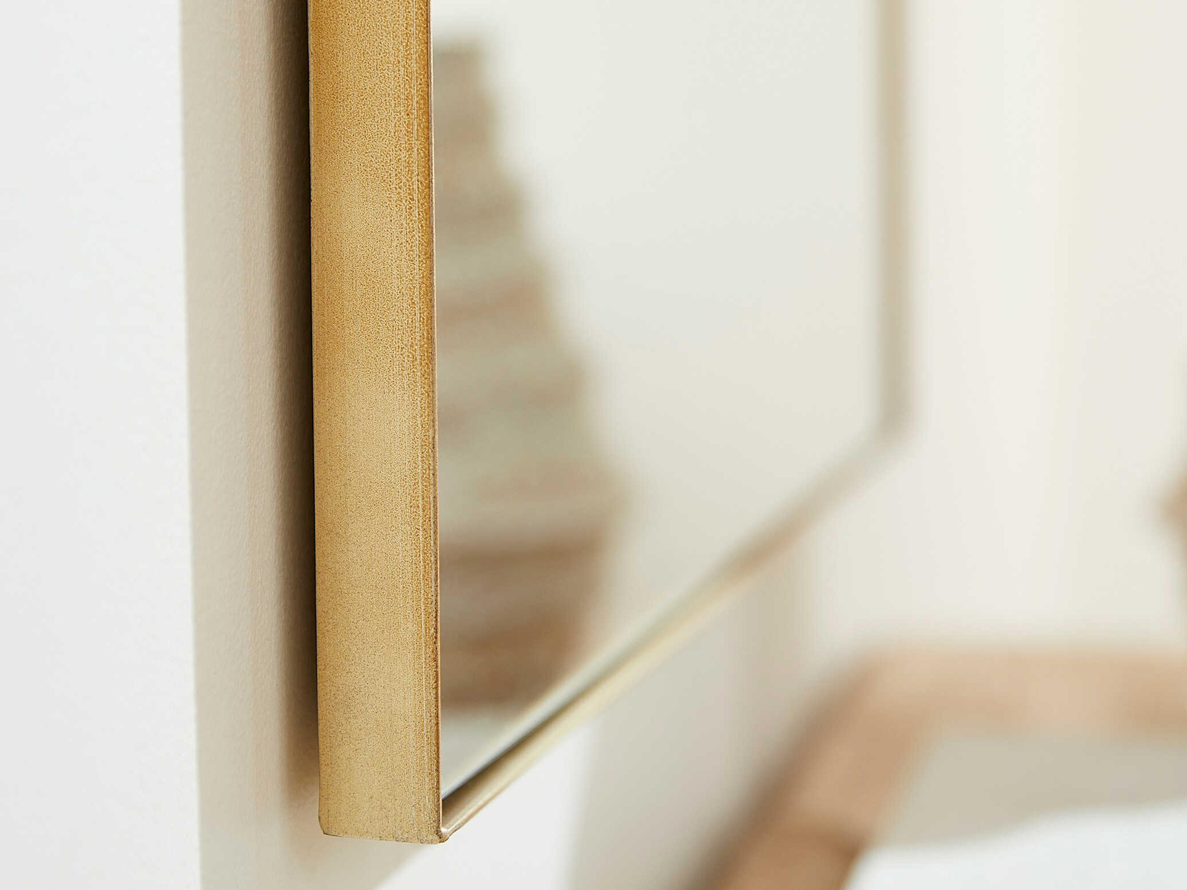 Quorum Gold Rectangular Wall Mirror