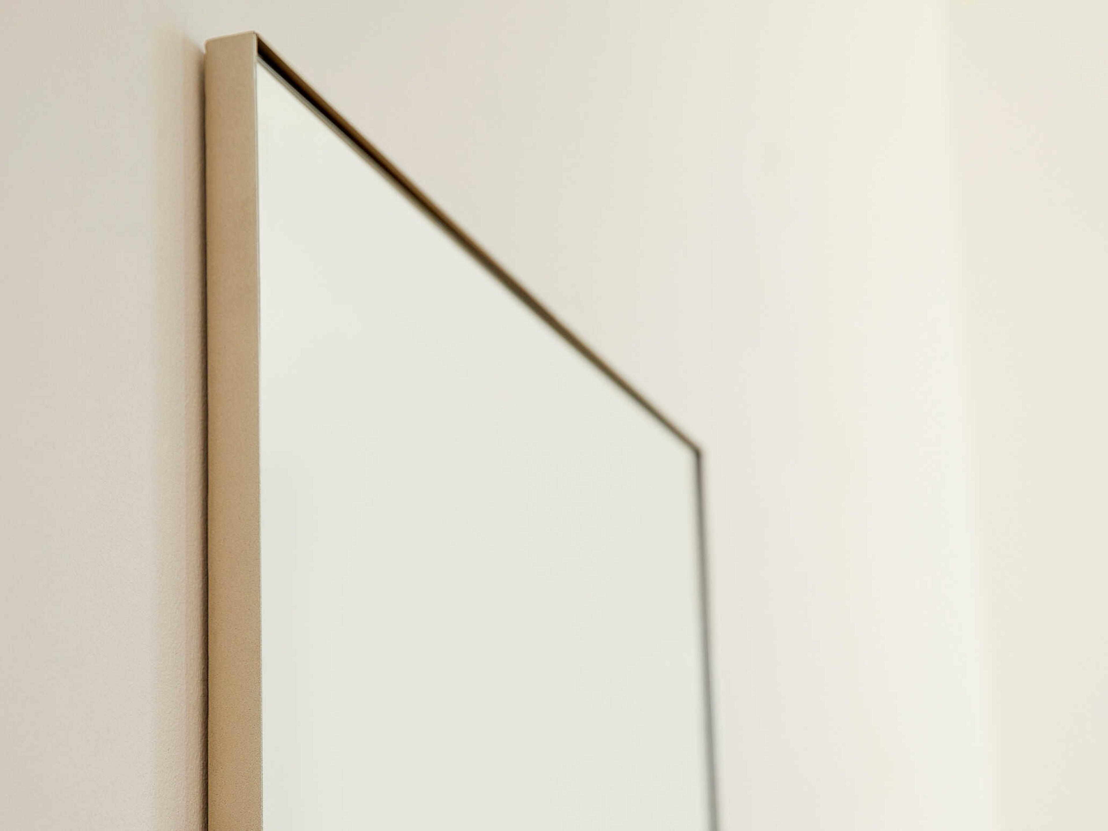 Quorum Silver Rectangular Wall Mirror