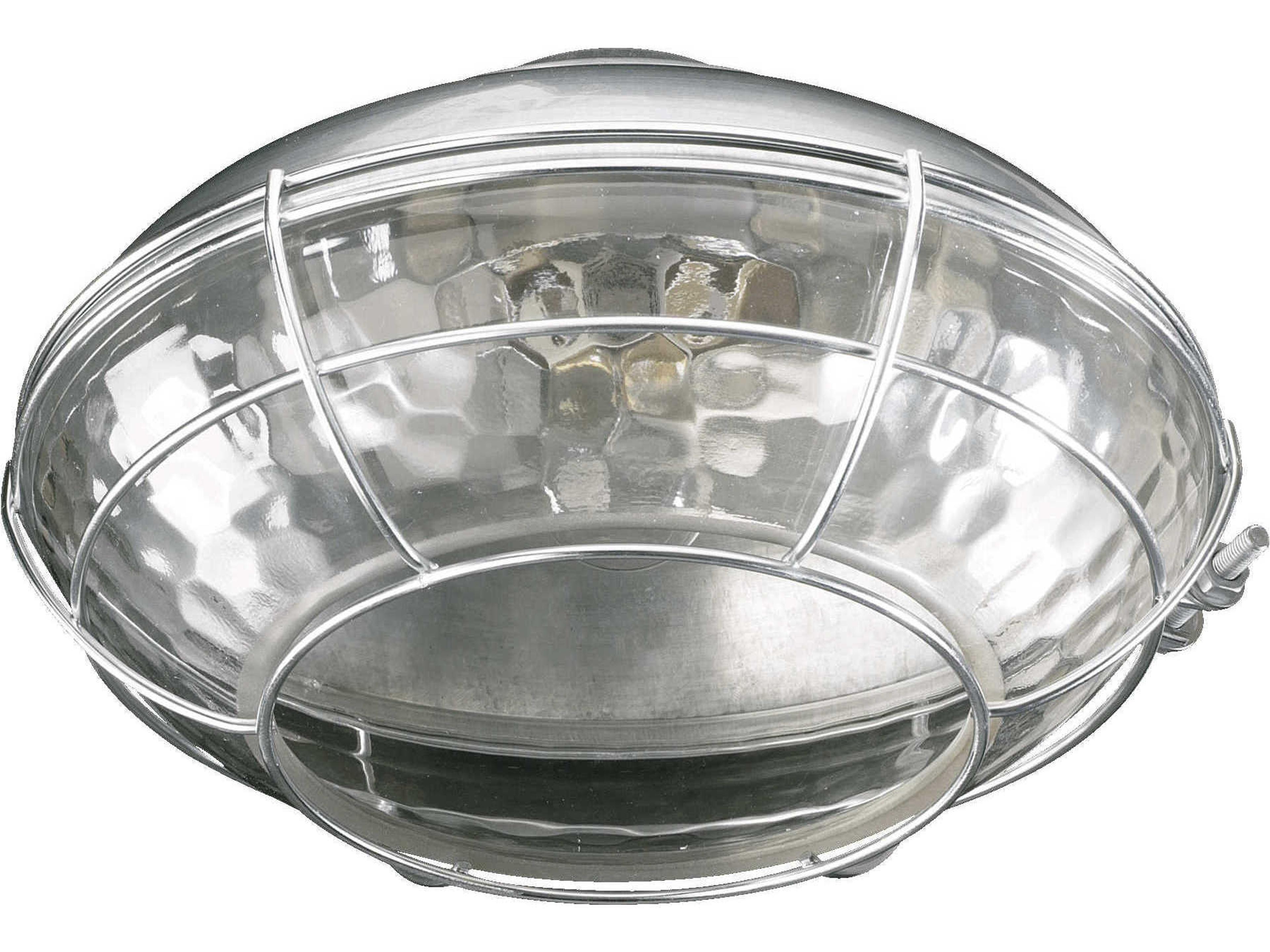 Hudson Patio Galvanized 1-Light Fan Light Kit