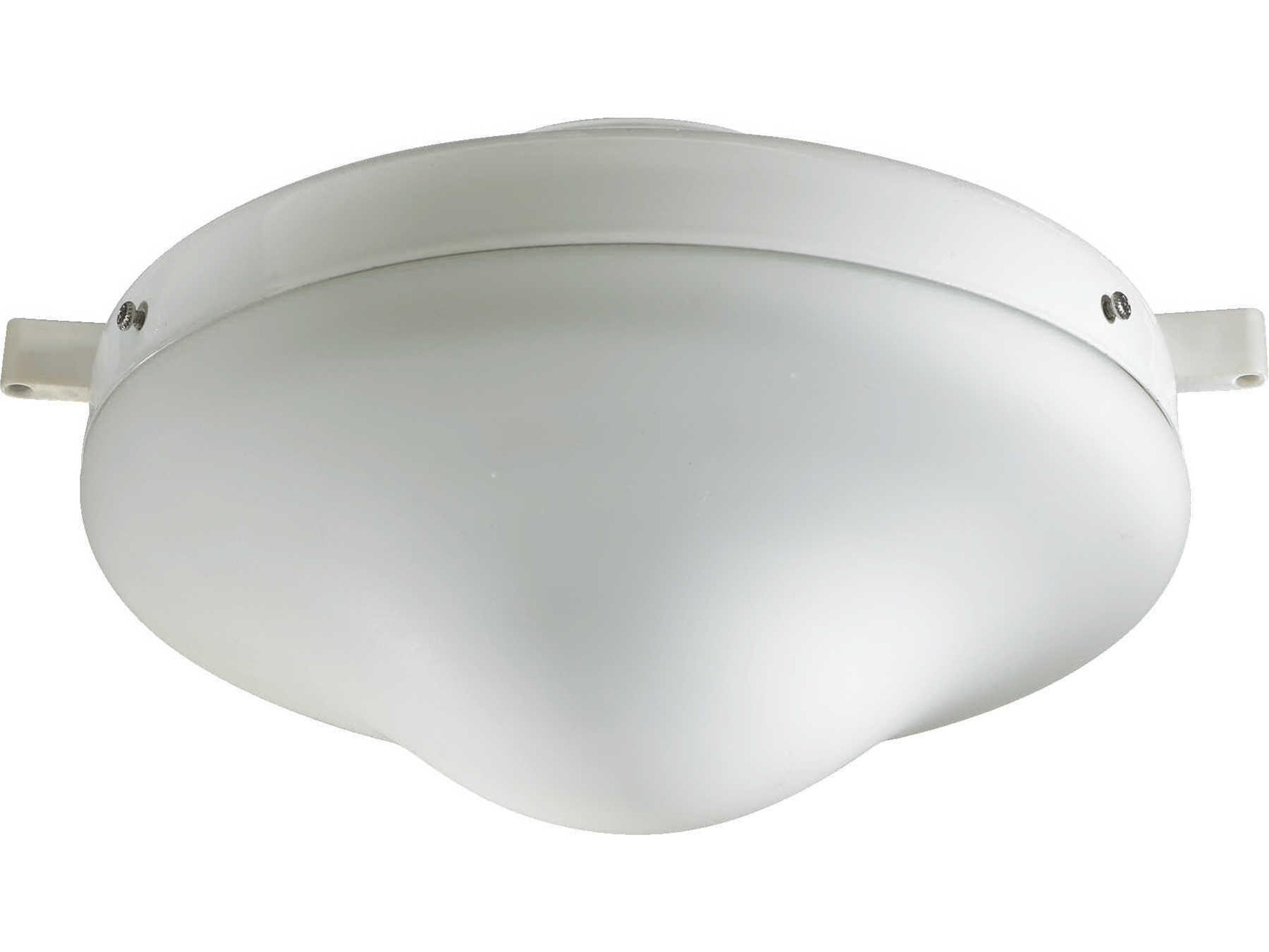 White 2-Light Fan Light Kit