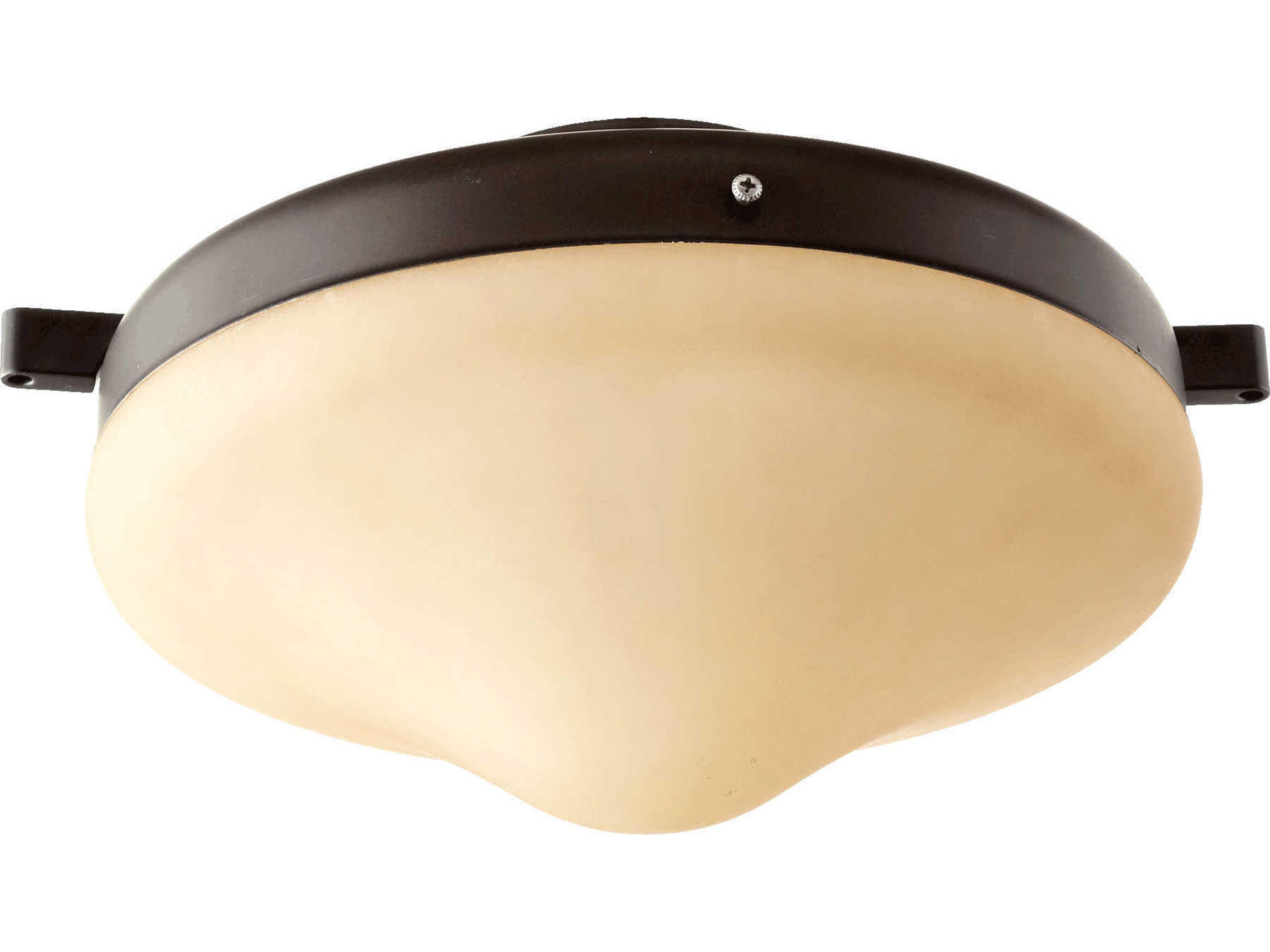 Oiled Bronze 1-Light Fan Light Kit