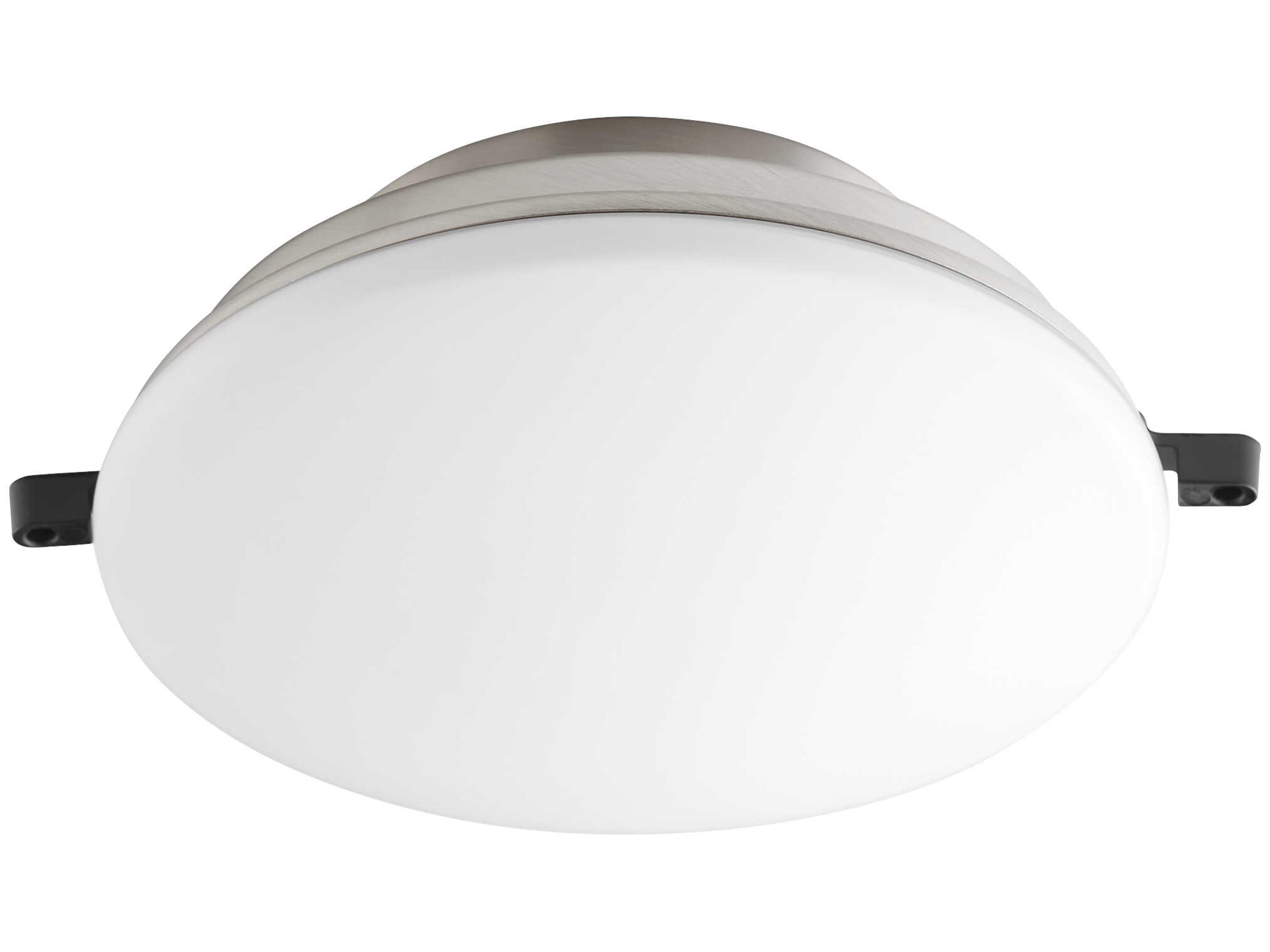 Satin Nickel 1-Light Fan Light Kit