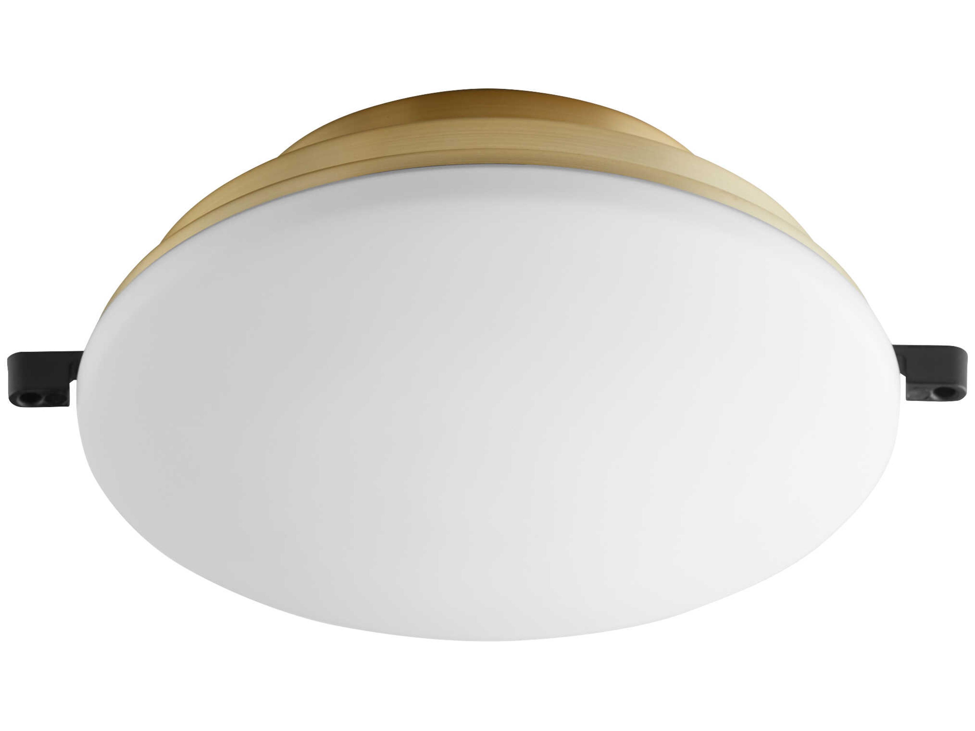 Aged Brass 1-Light Fan Light Kit