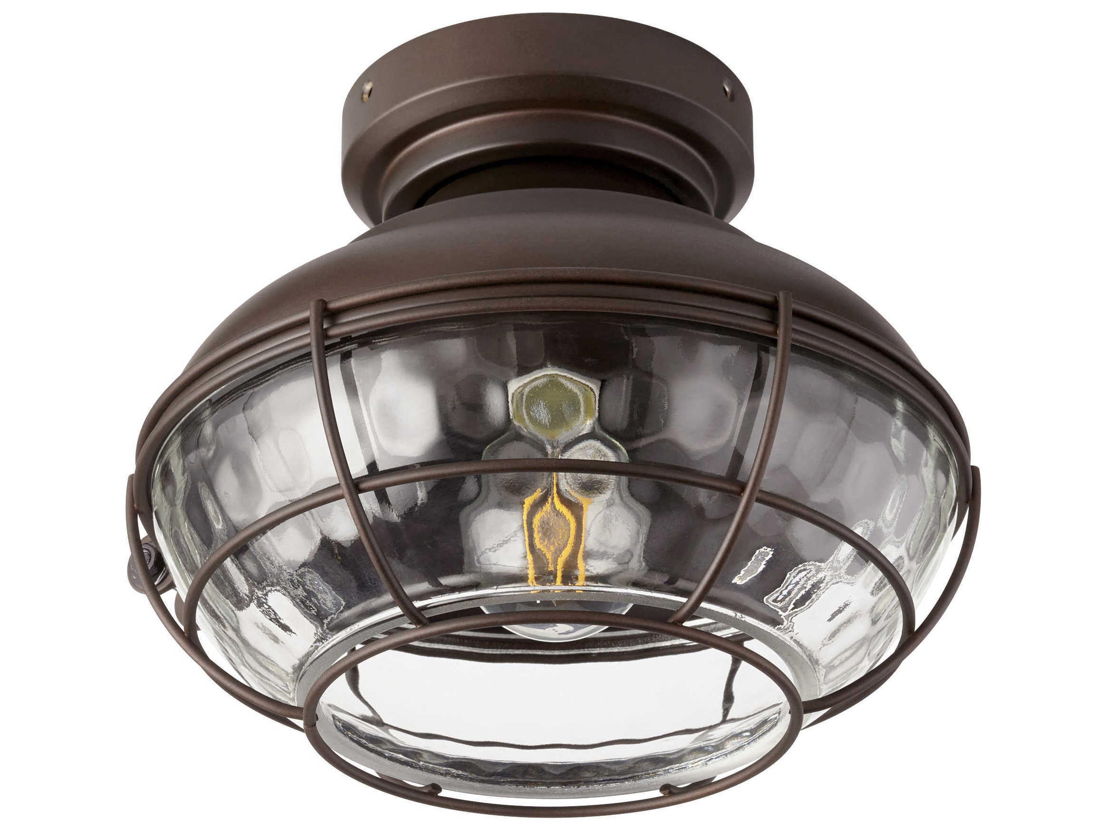 Windmill Oiled Bronze 1-Light Fan Light Kit