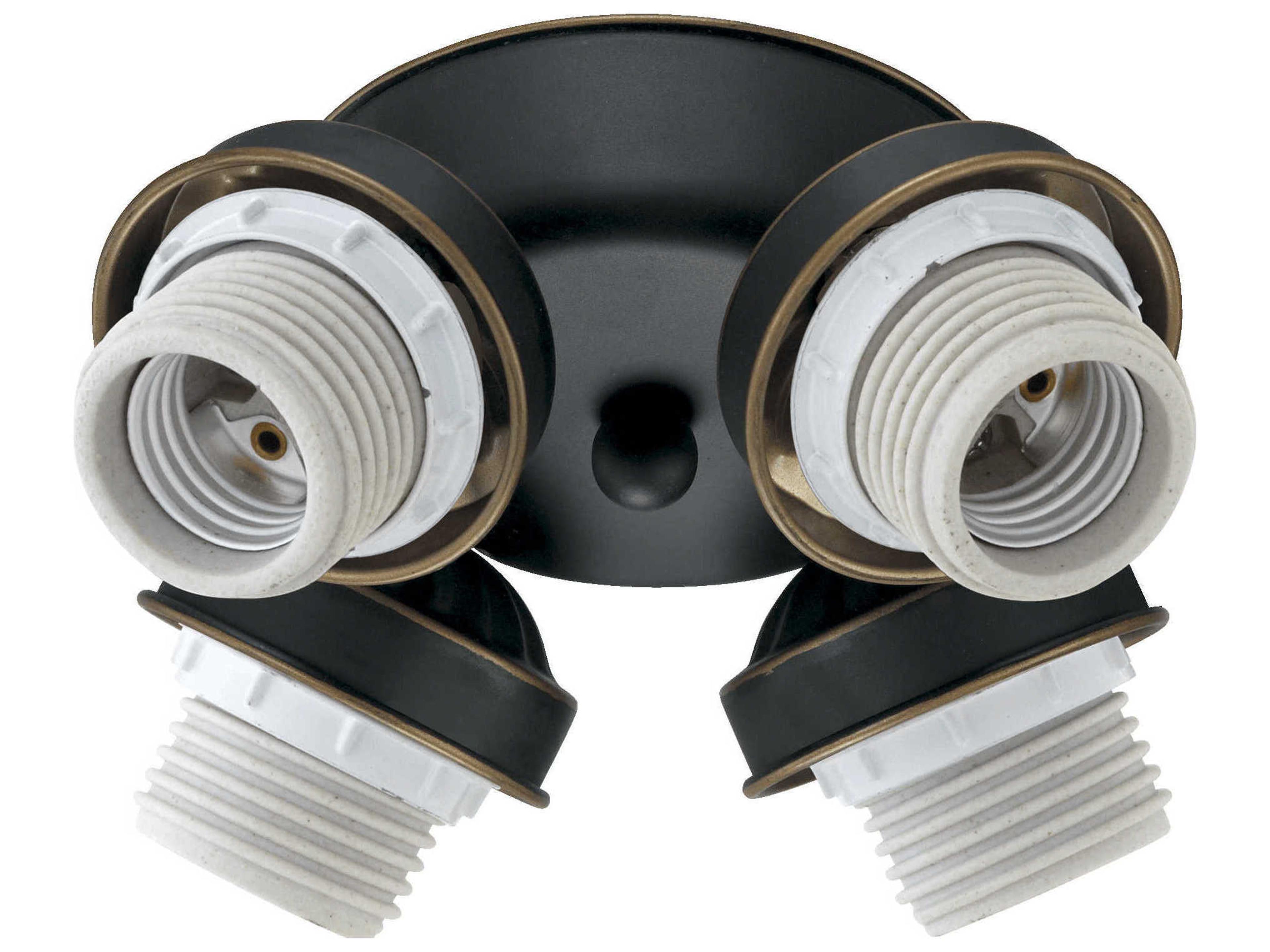 Old World 4-Light Fan Light Kit