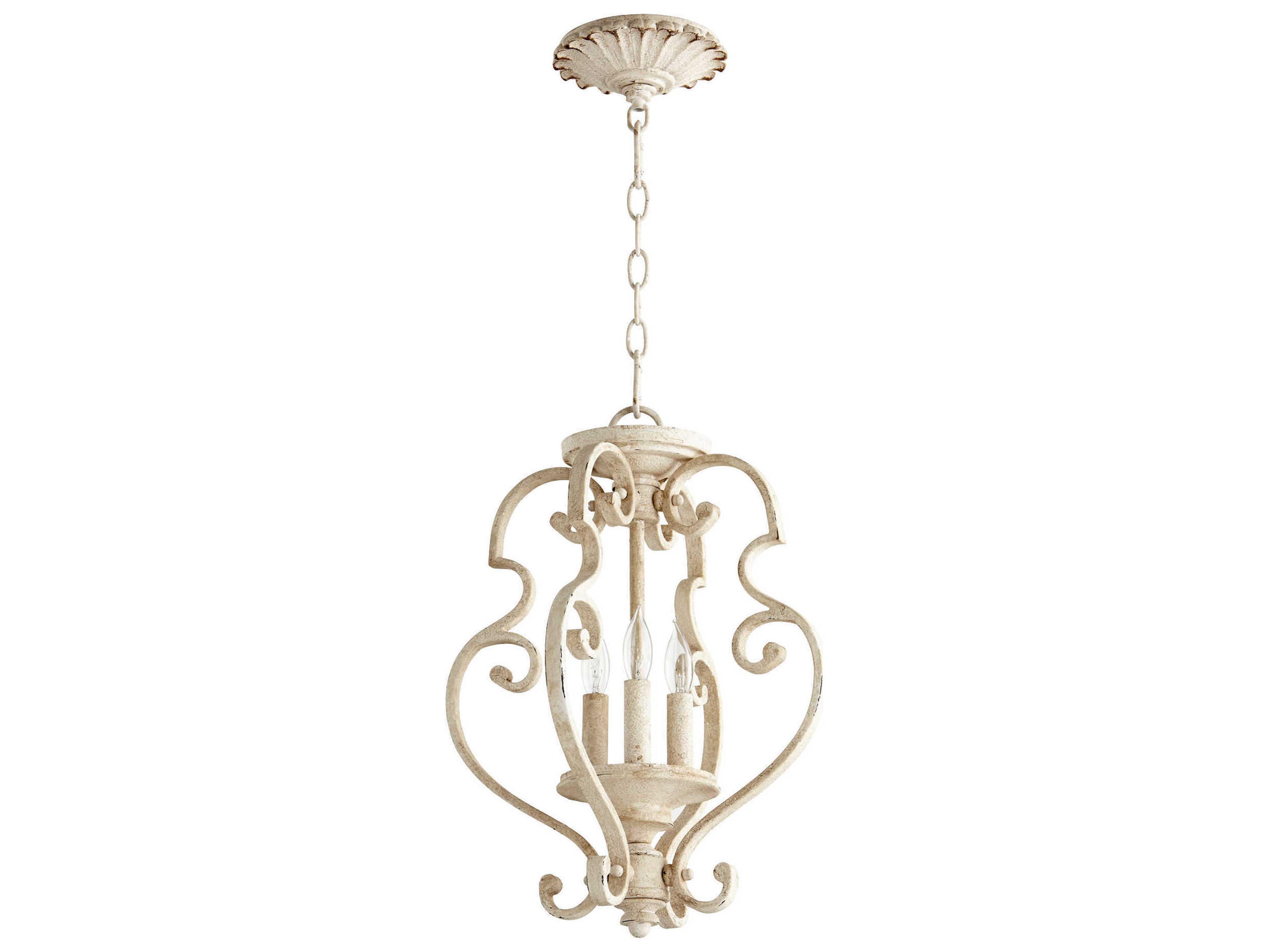 San Miguel 3-Light Persian White Pendant