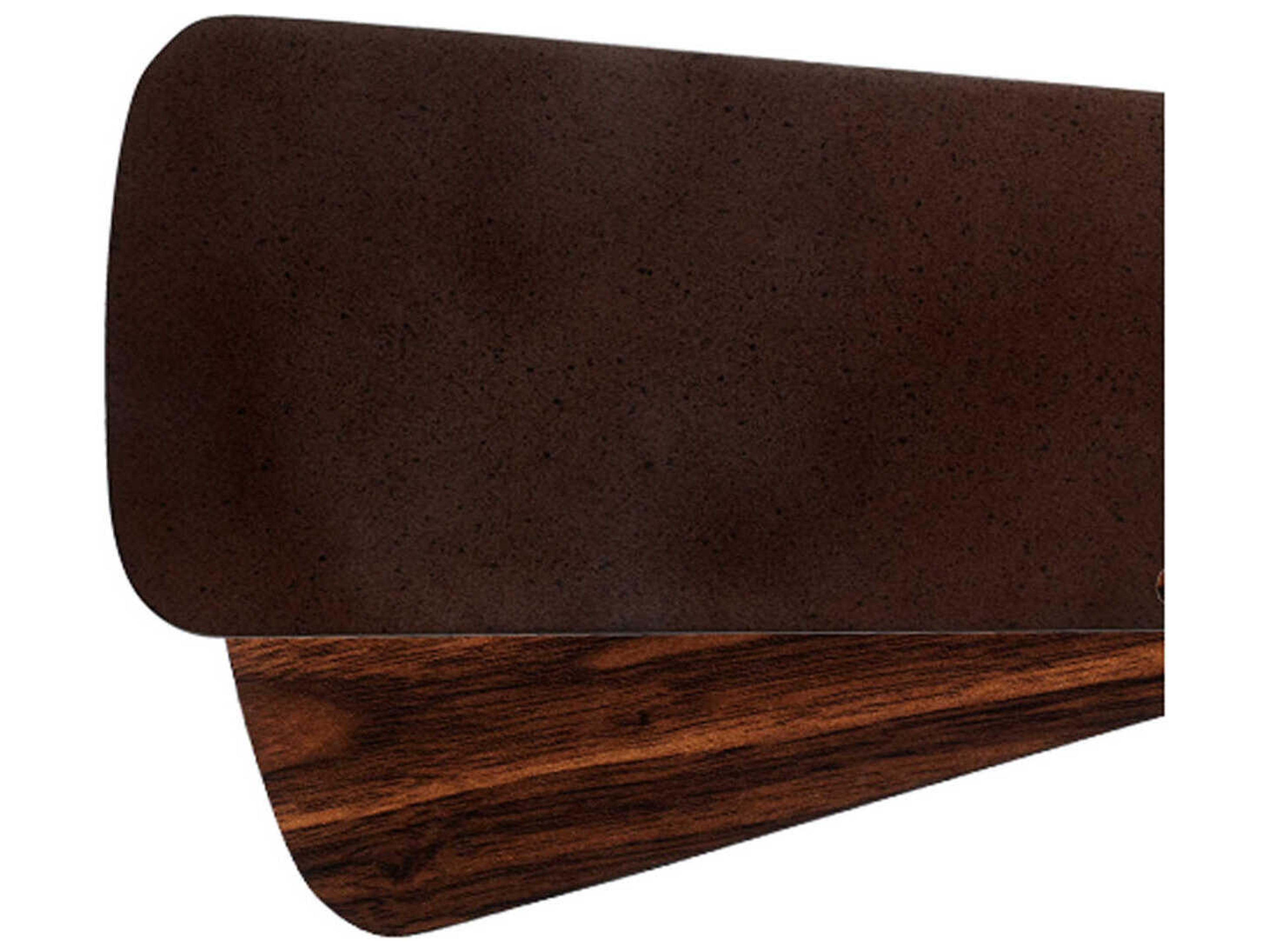 Oiled Bronze / Walnut Fan Blade (Set of 6)