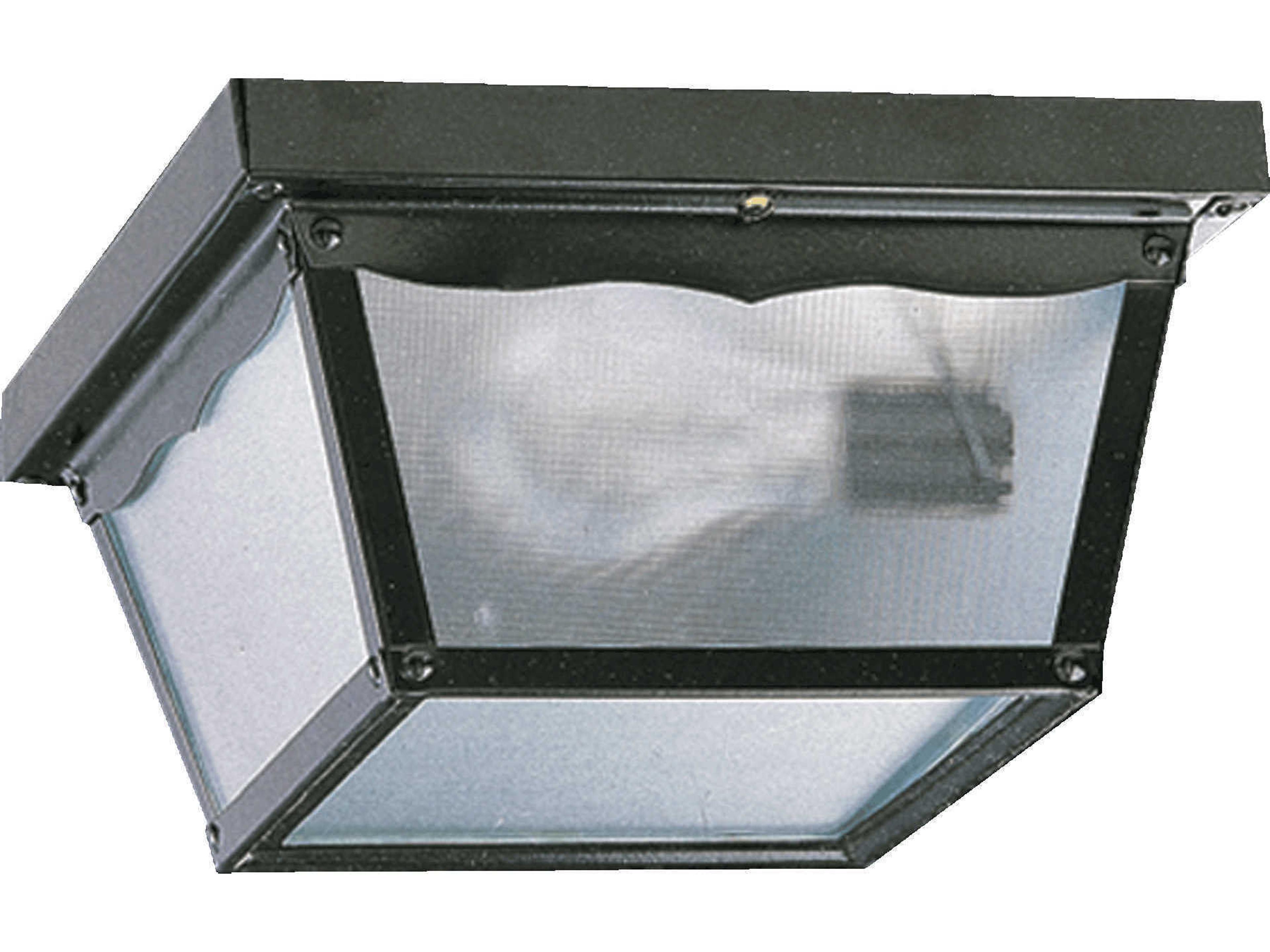Gloss Black 2 - Light Outdoor Ceiling Light