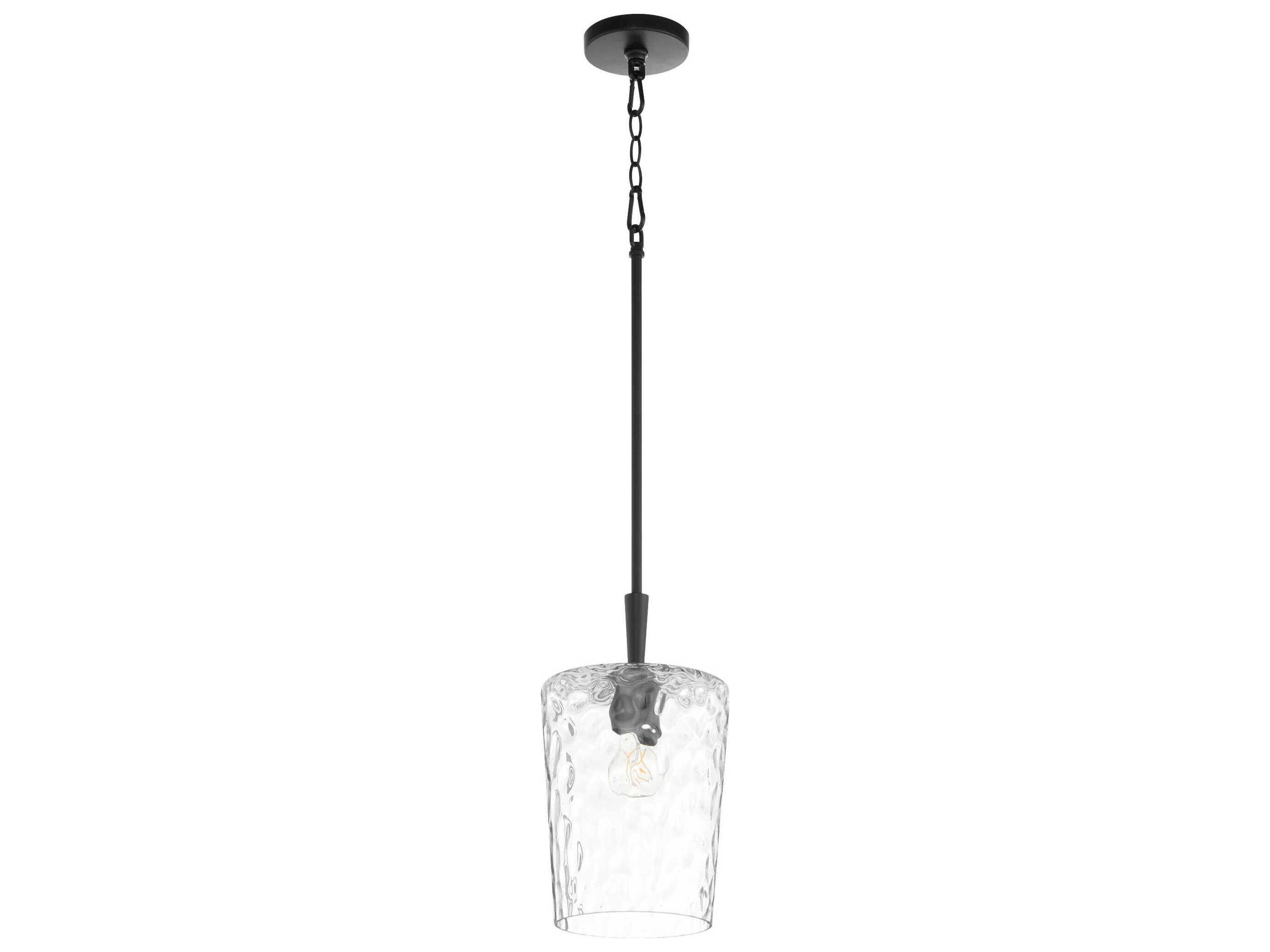 Goodwin 1-Light Matte Black Mini Pendant