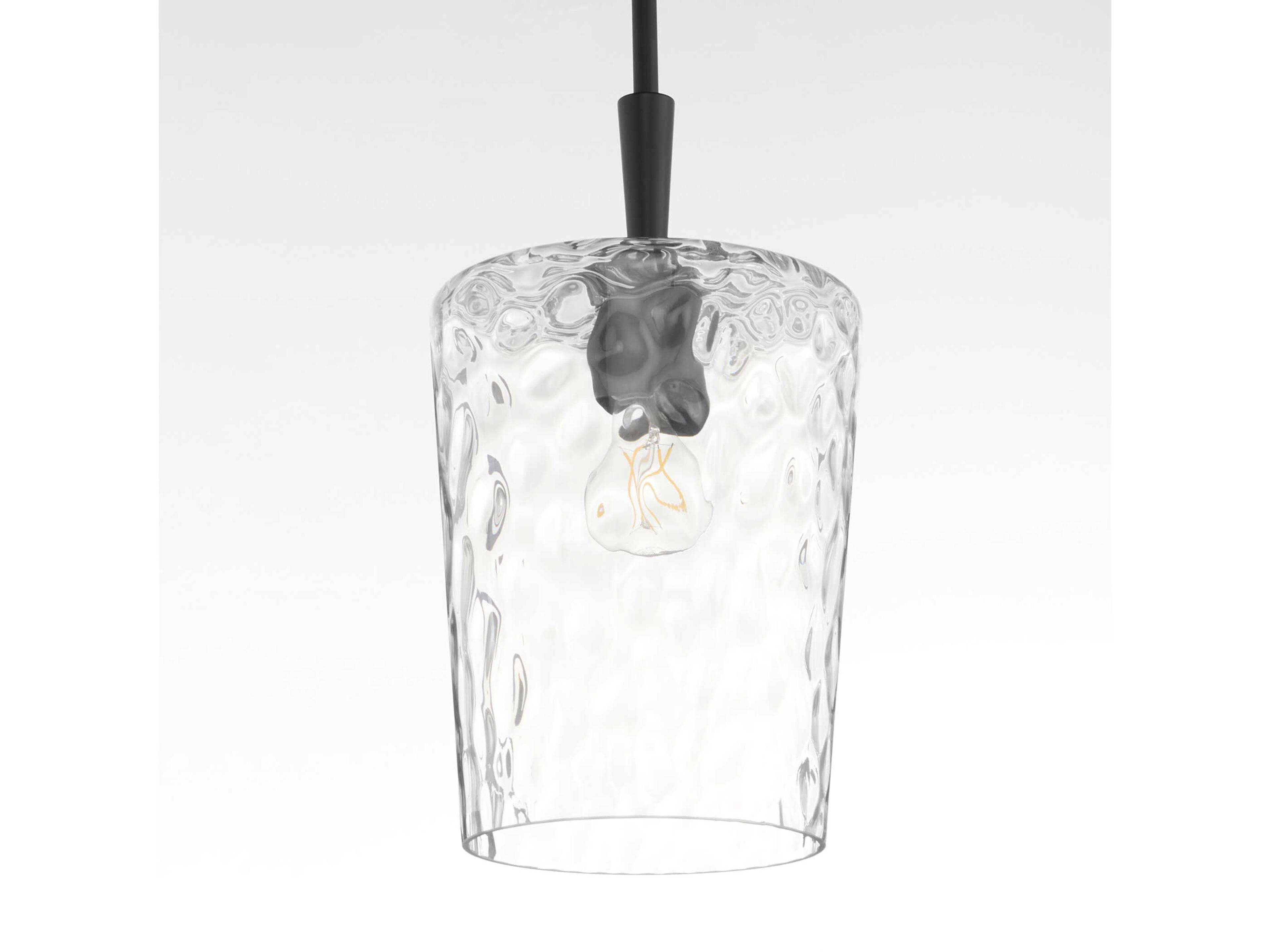 Quorum Goodwin 1-Light Matte Black Mini Pendant