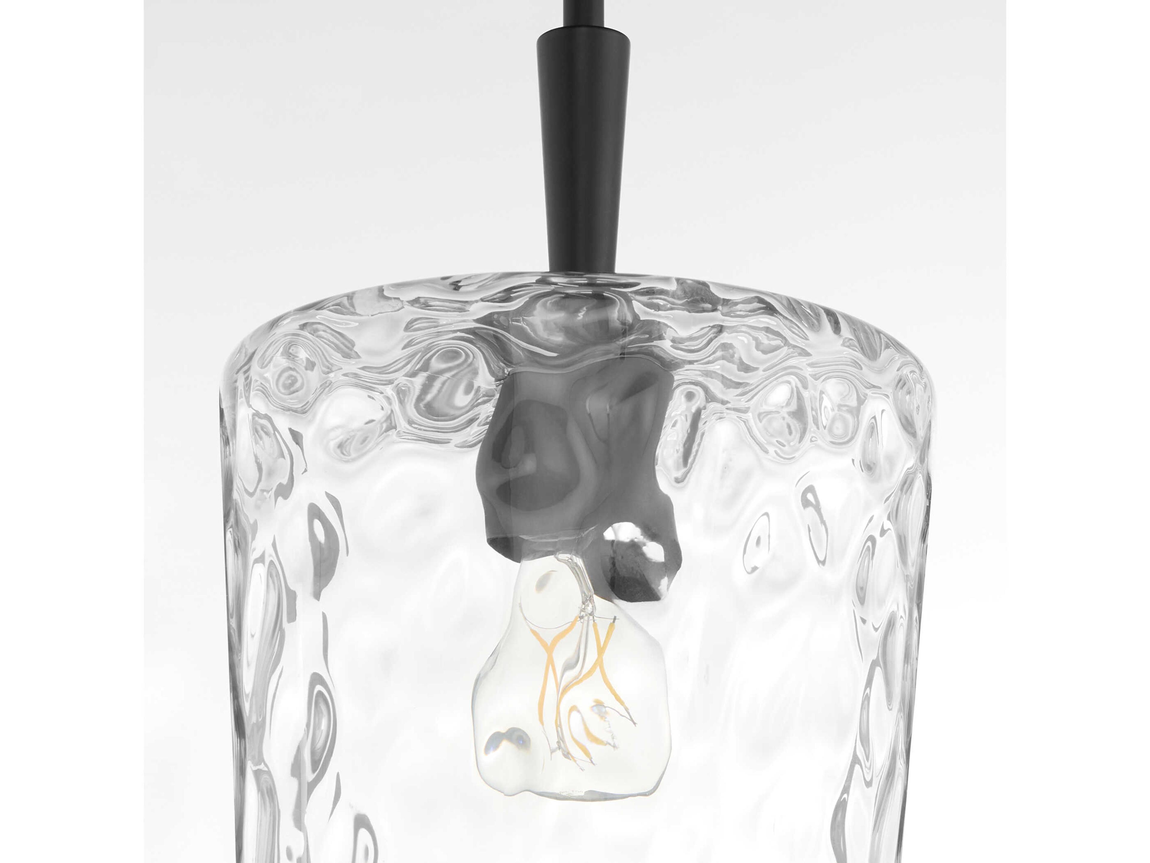 Quorum Goodwin 1-Light Matte Black Mini Pendant