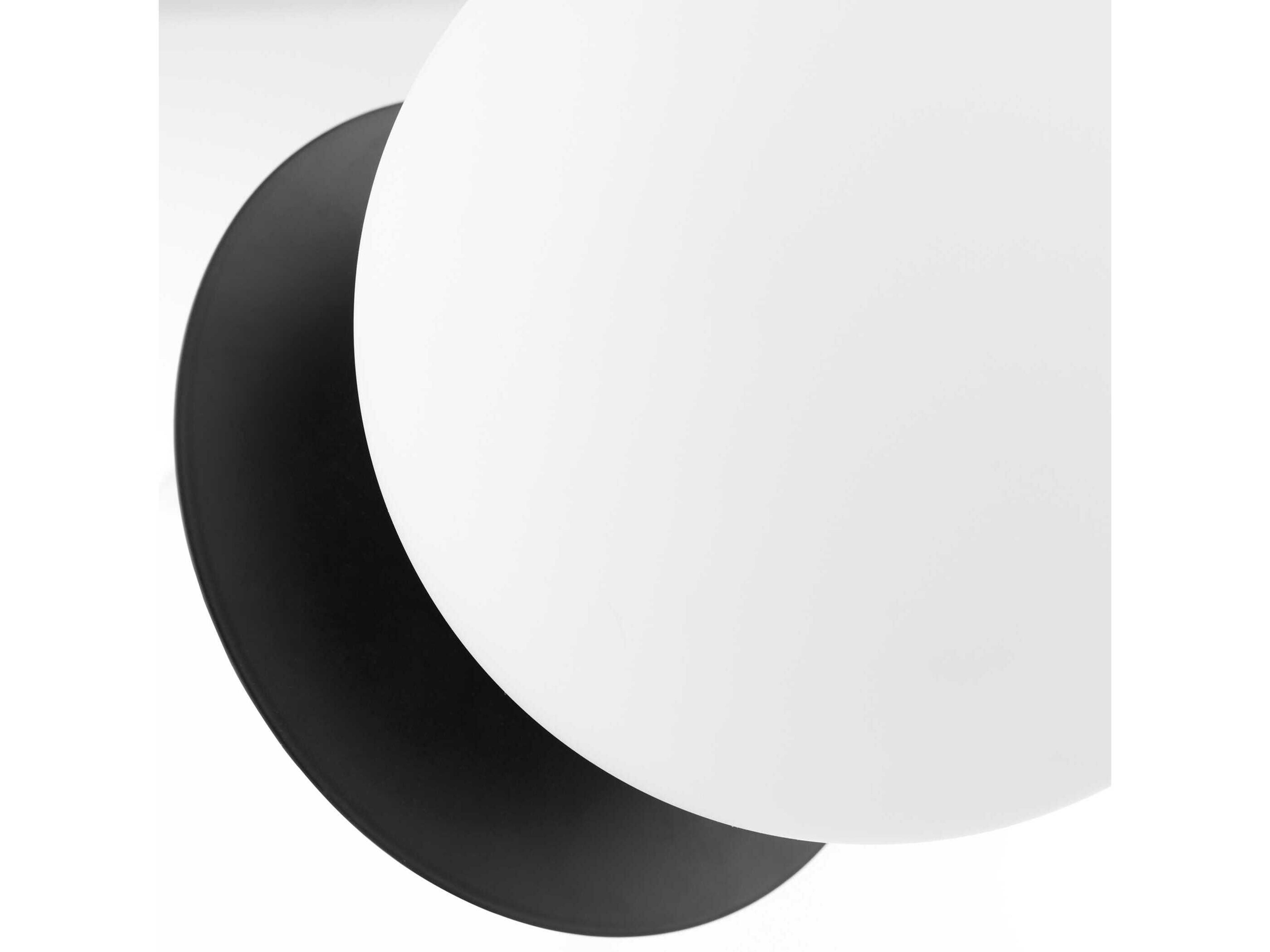 Quorum 1-Light Matte Black Wall Sconce