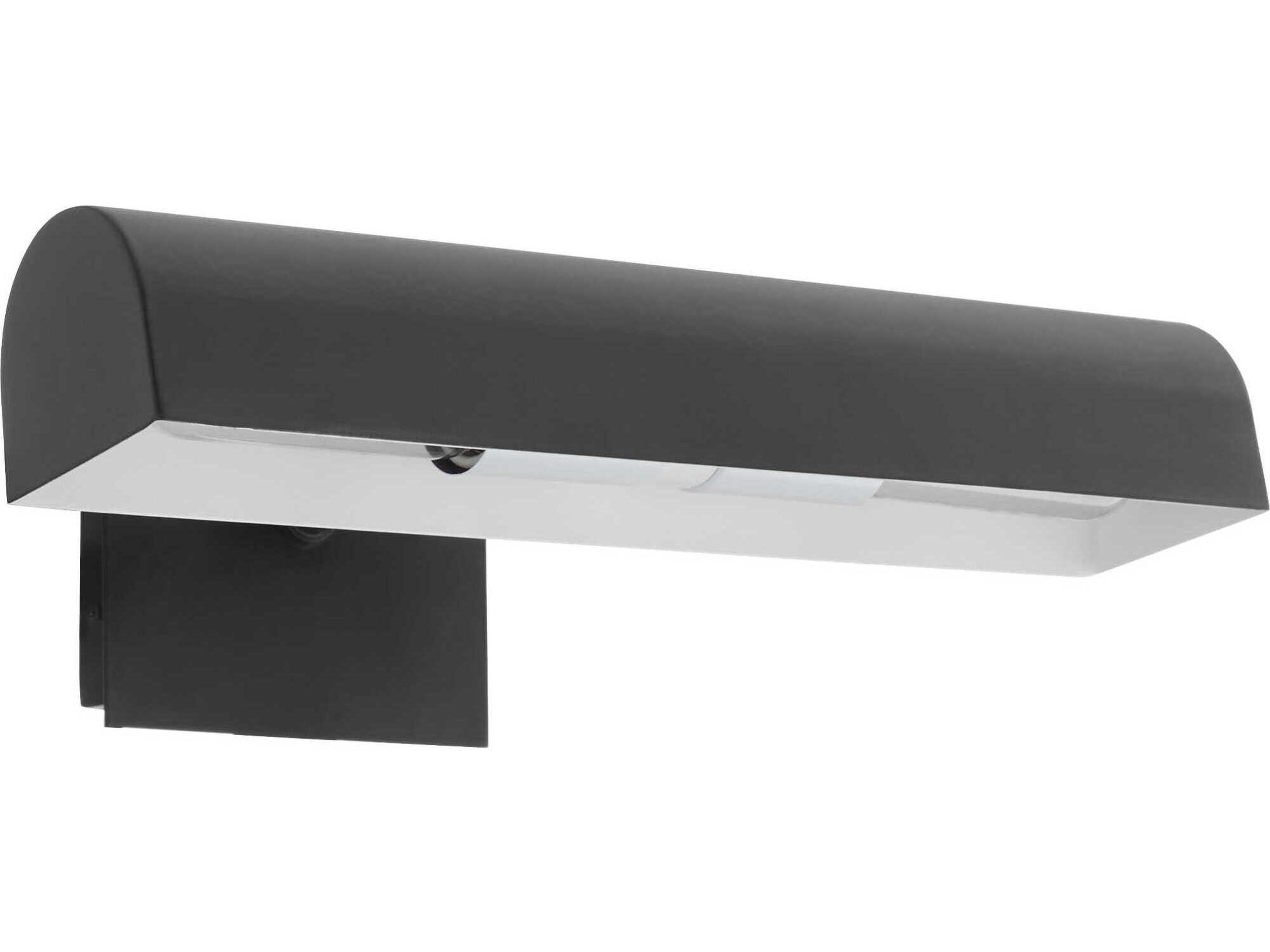 2-Light Matte Black Picture Light