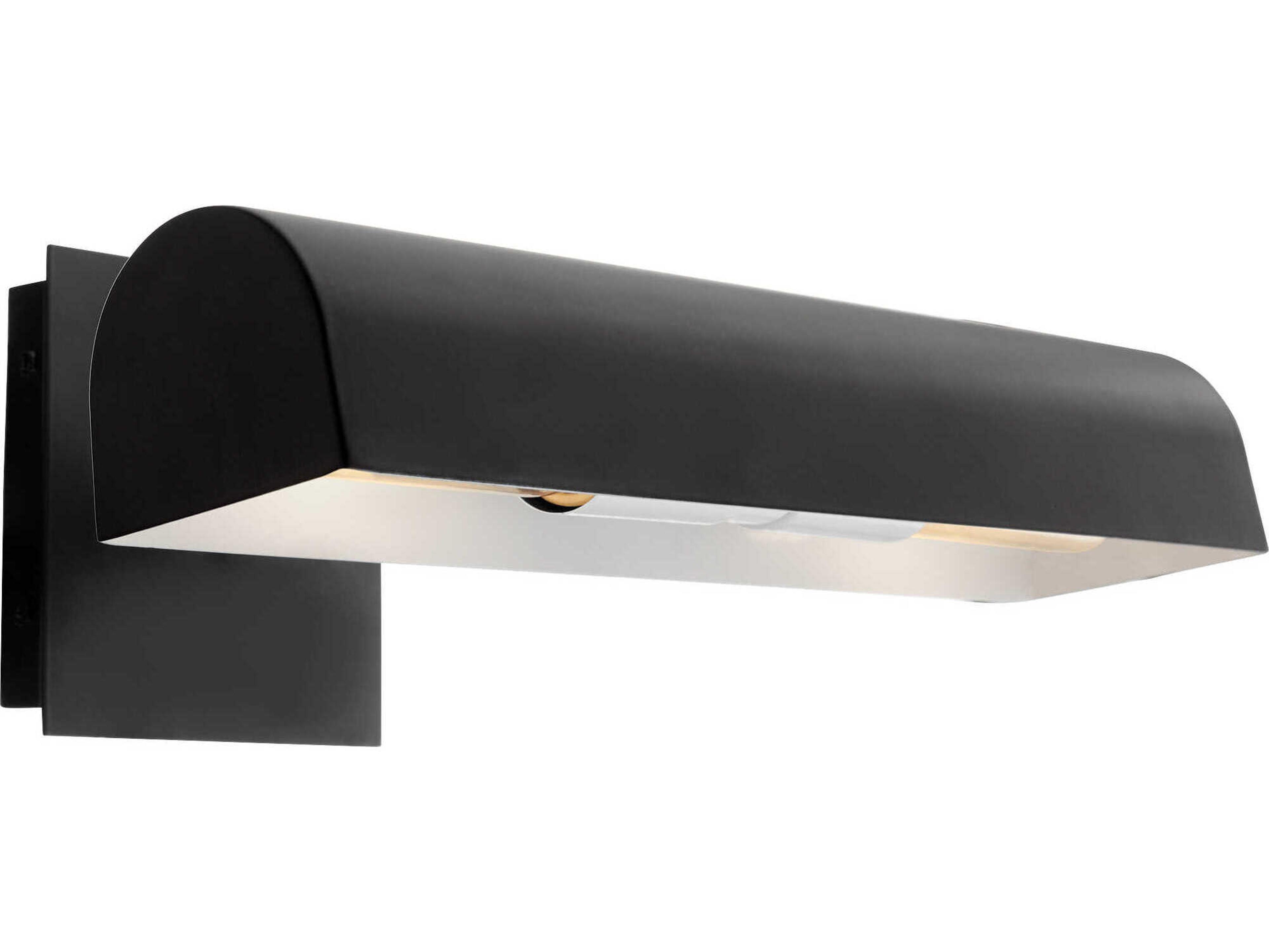 Quorum 2-Light Matte Black Picture Light