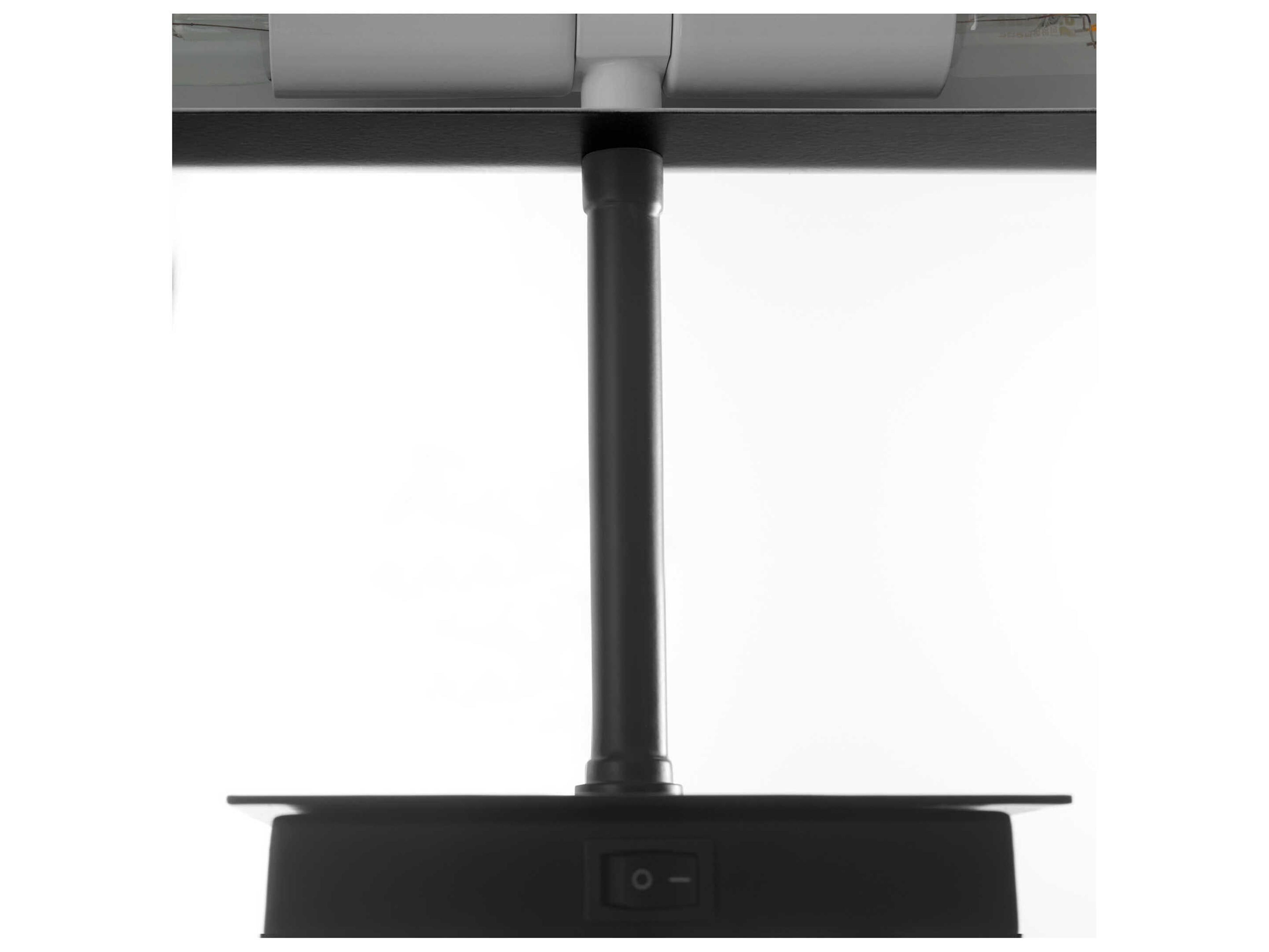 Quorum 2-Light Matte Black Picture Light