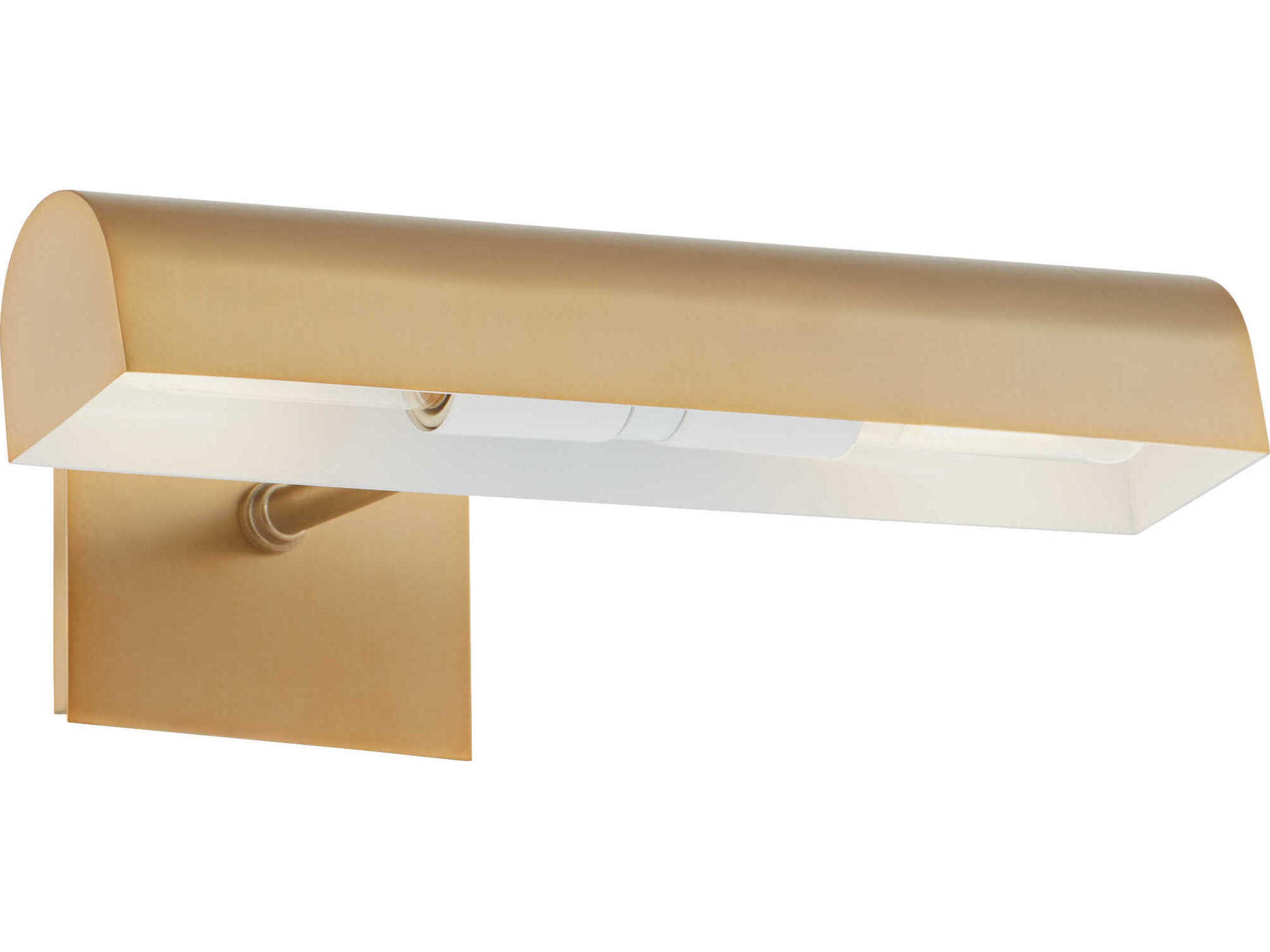 Quorum 2-Light Aged Brass Picture Light