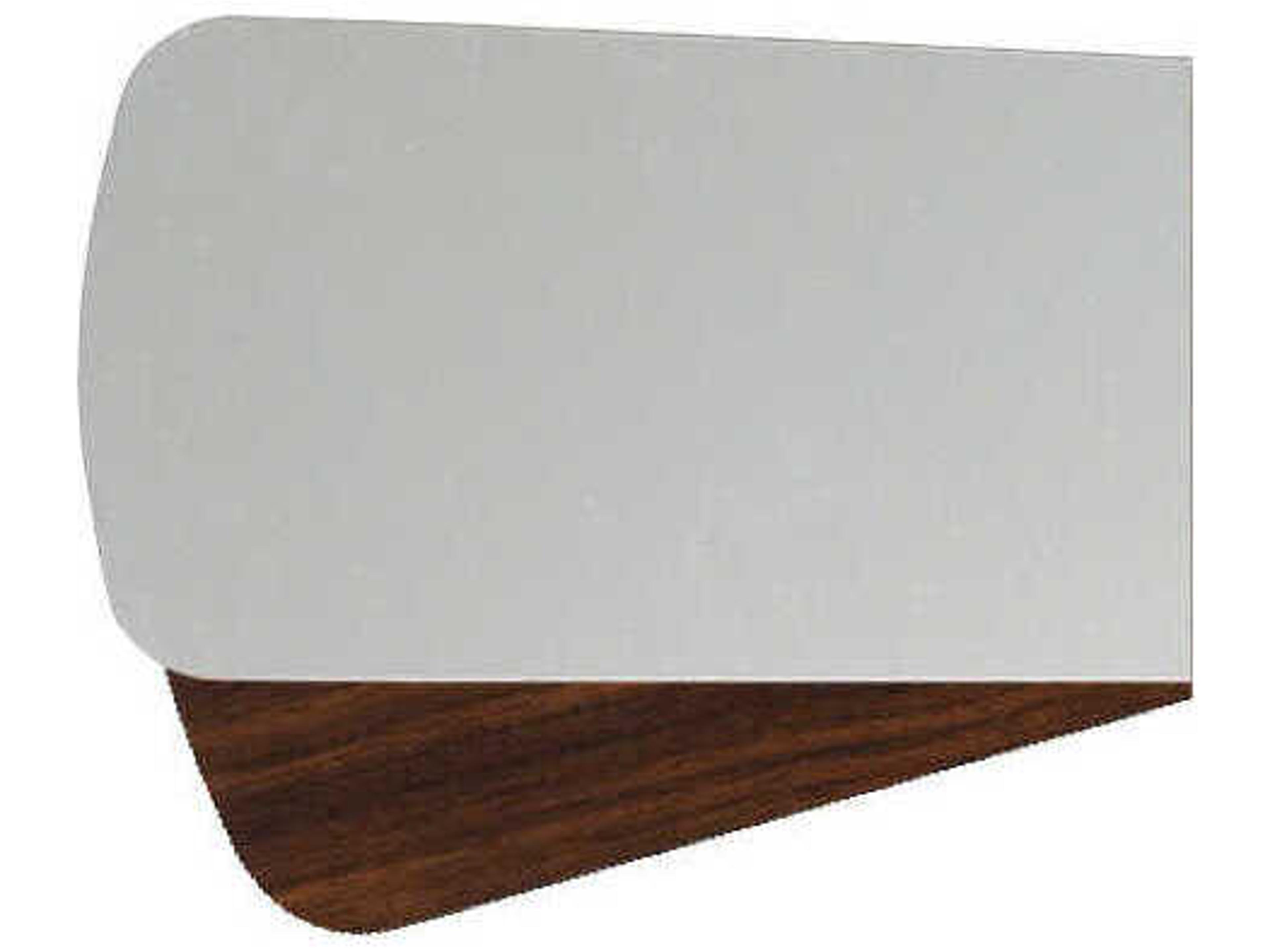 Quorum Satin Nickel / Walnut Fan Blade Set of 5