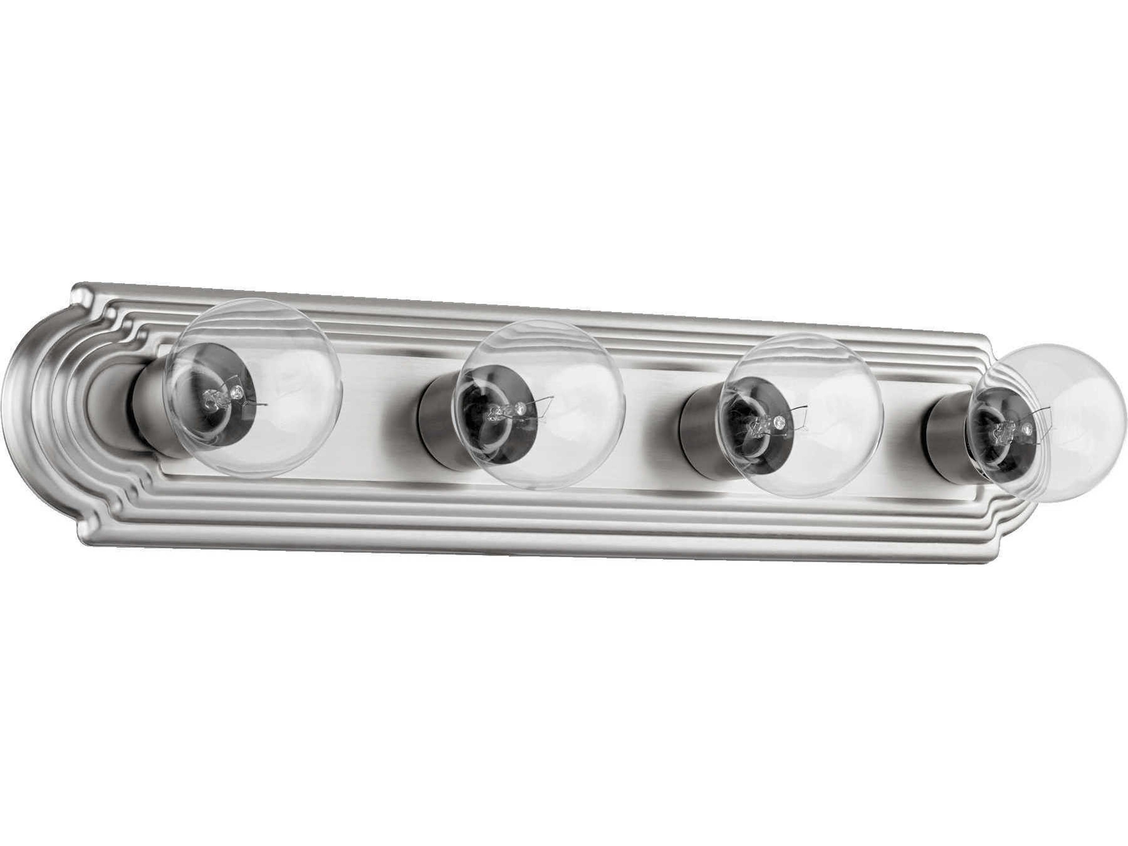 4-Light Satin Nickel Vanity Light