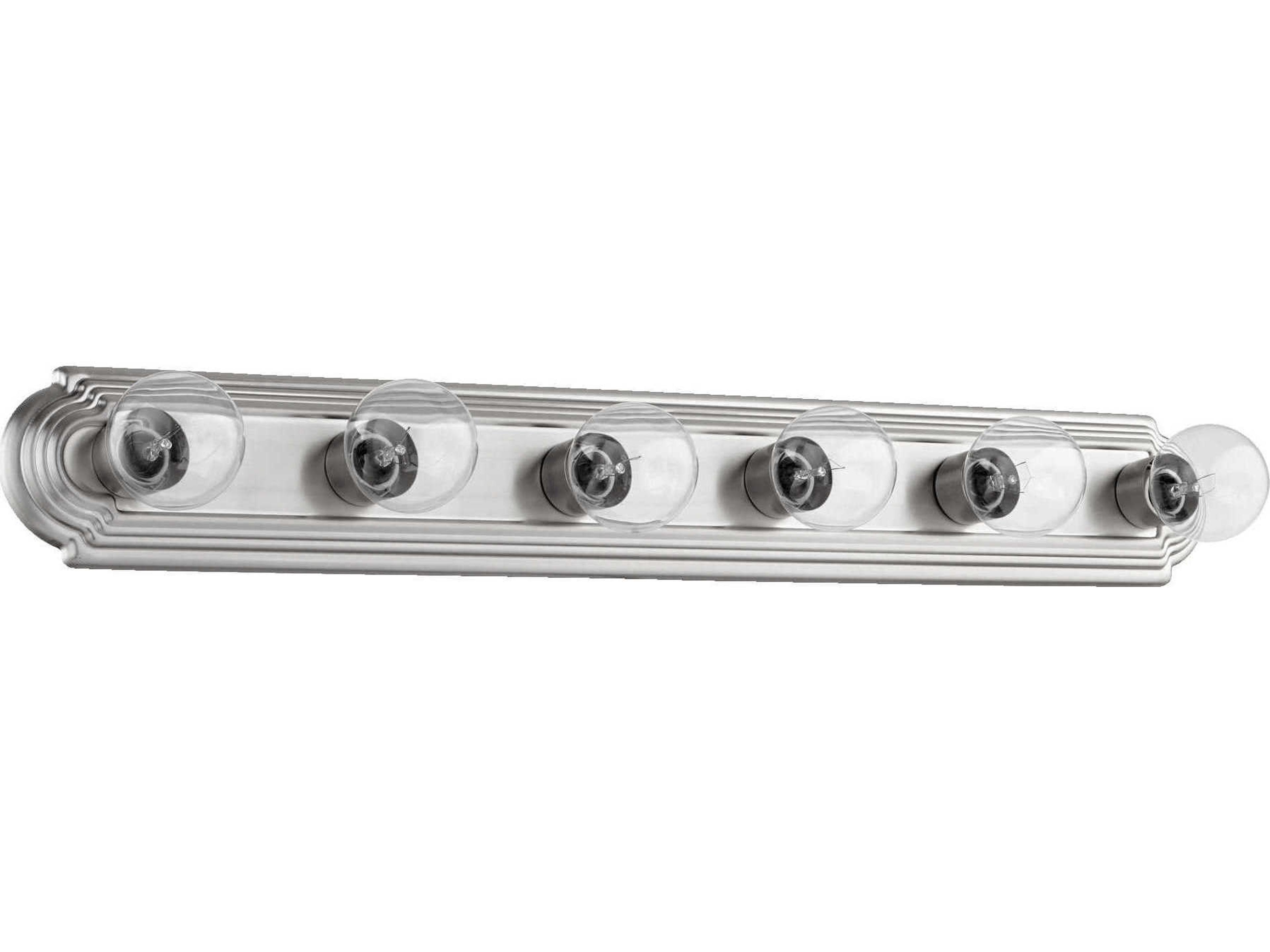 6-Light Satin Nickel Vanity Light