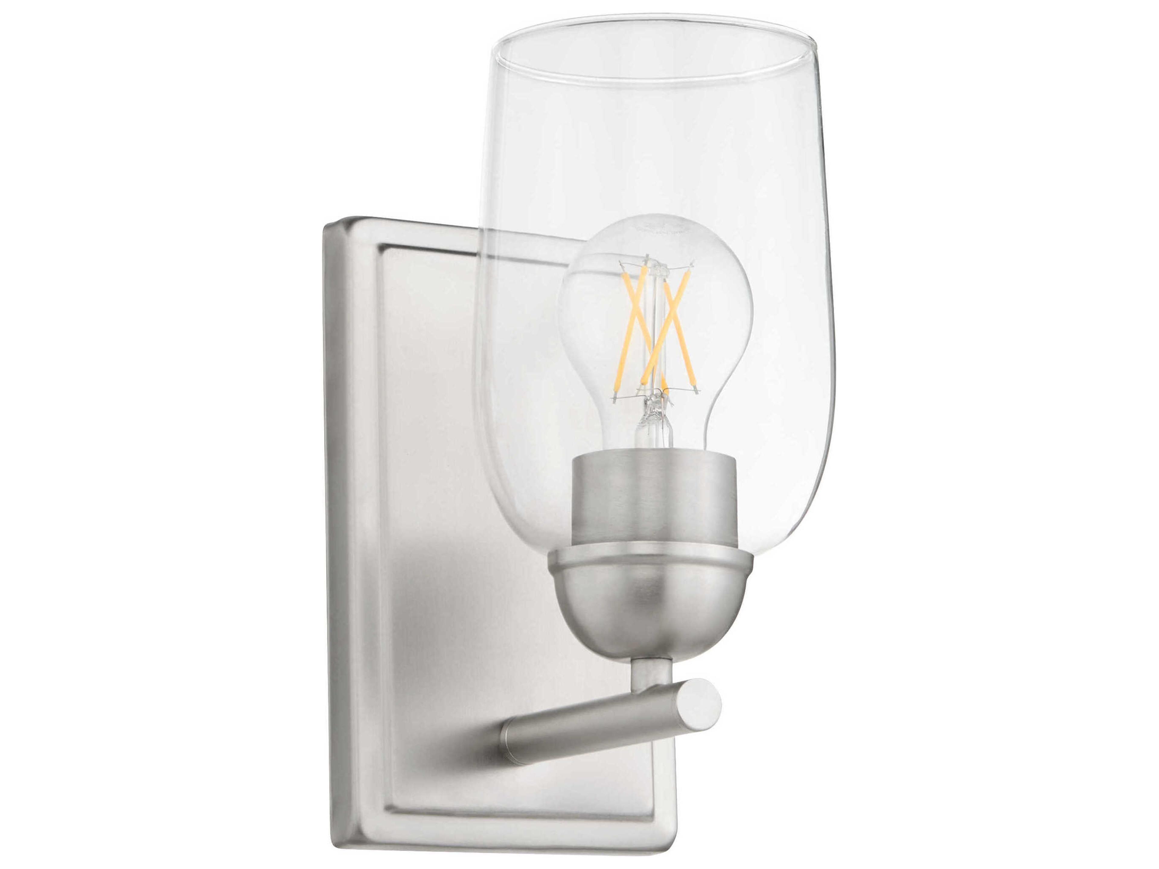 Wallinger 1-Light Satin Nickel Wall Sconce