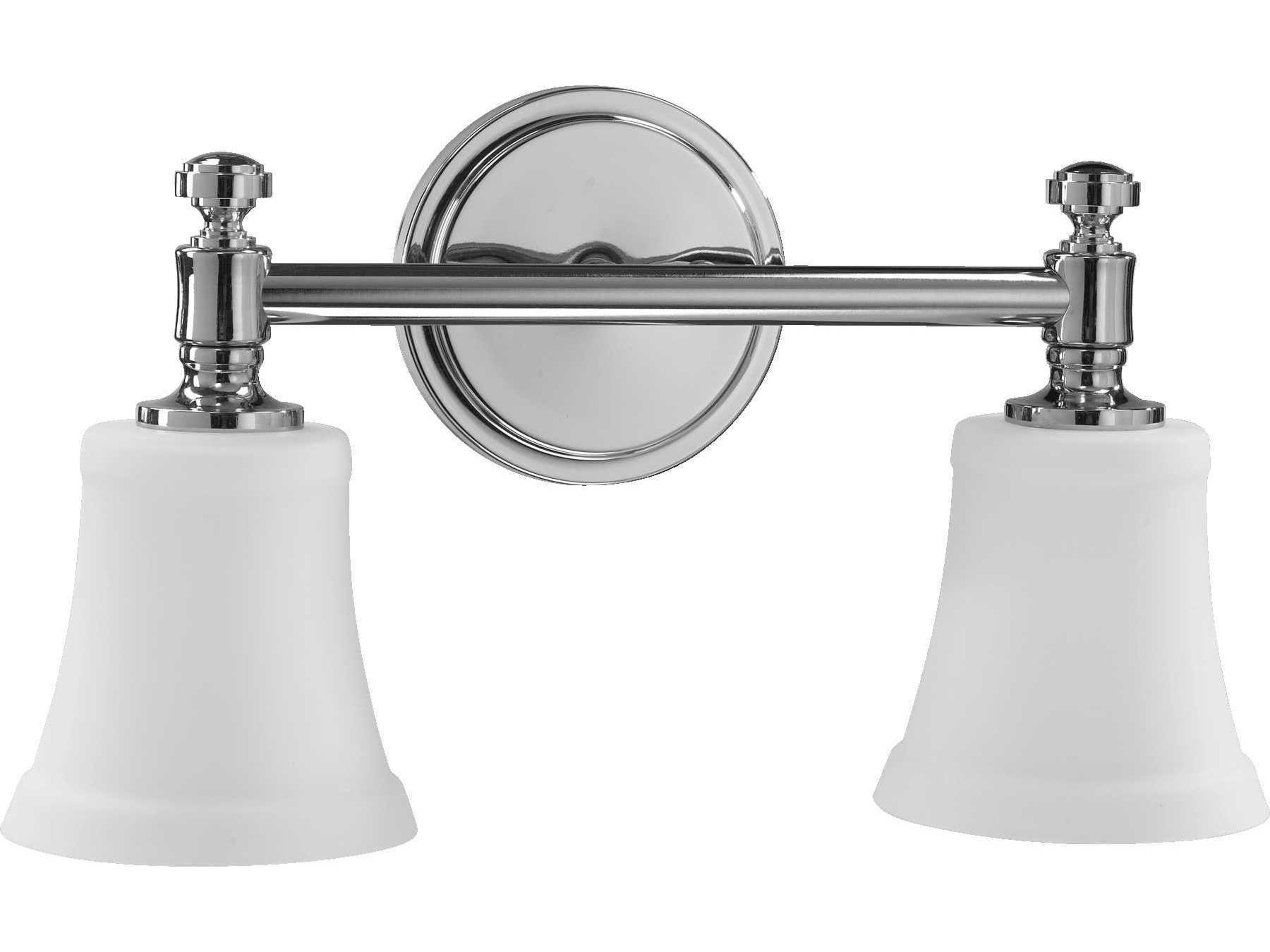 Rossington Chrome 2 - Light Vanity Light