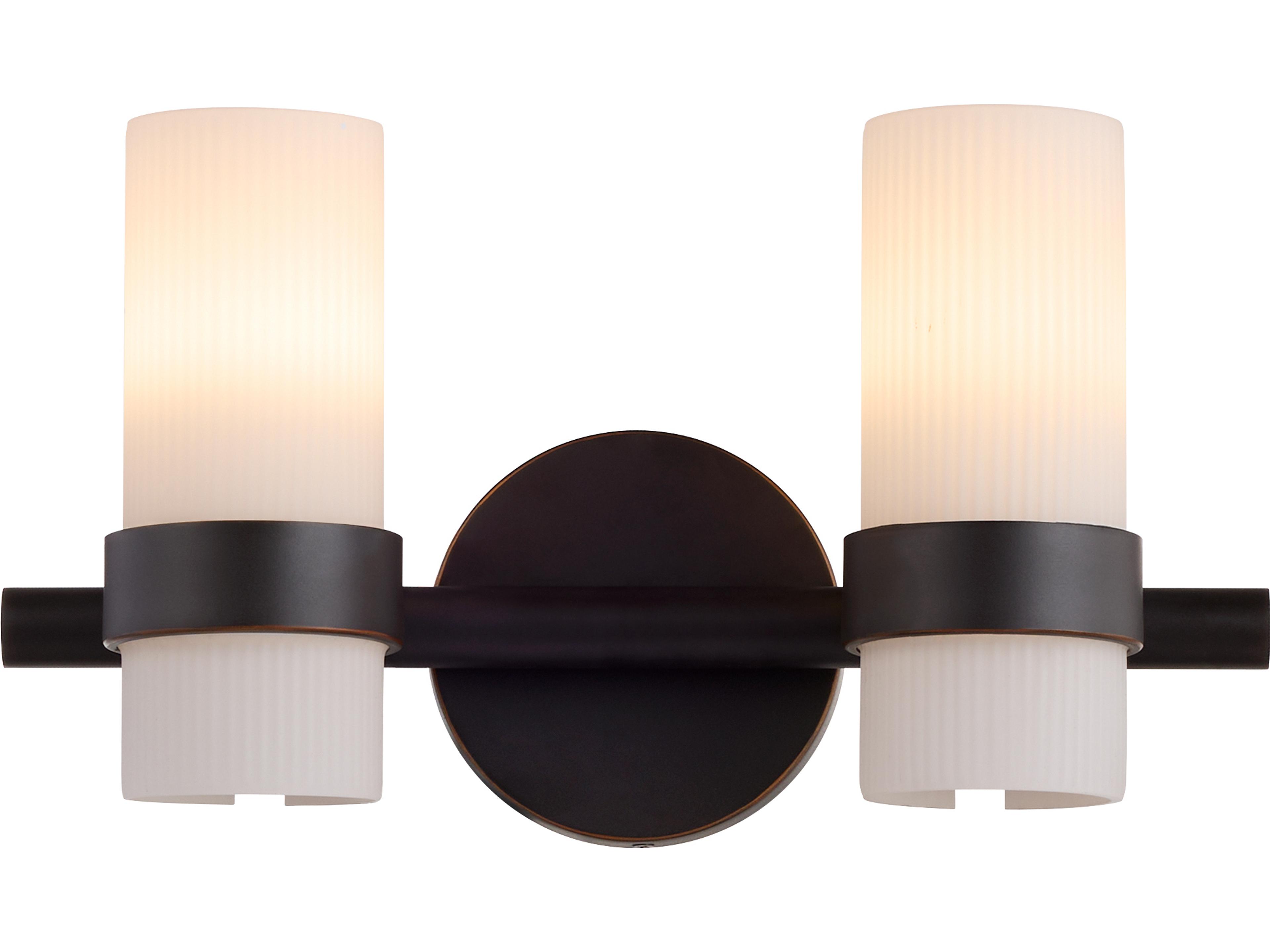 Quorum Sojourn Bronze Vanity Light