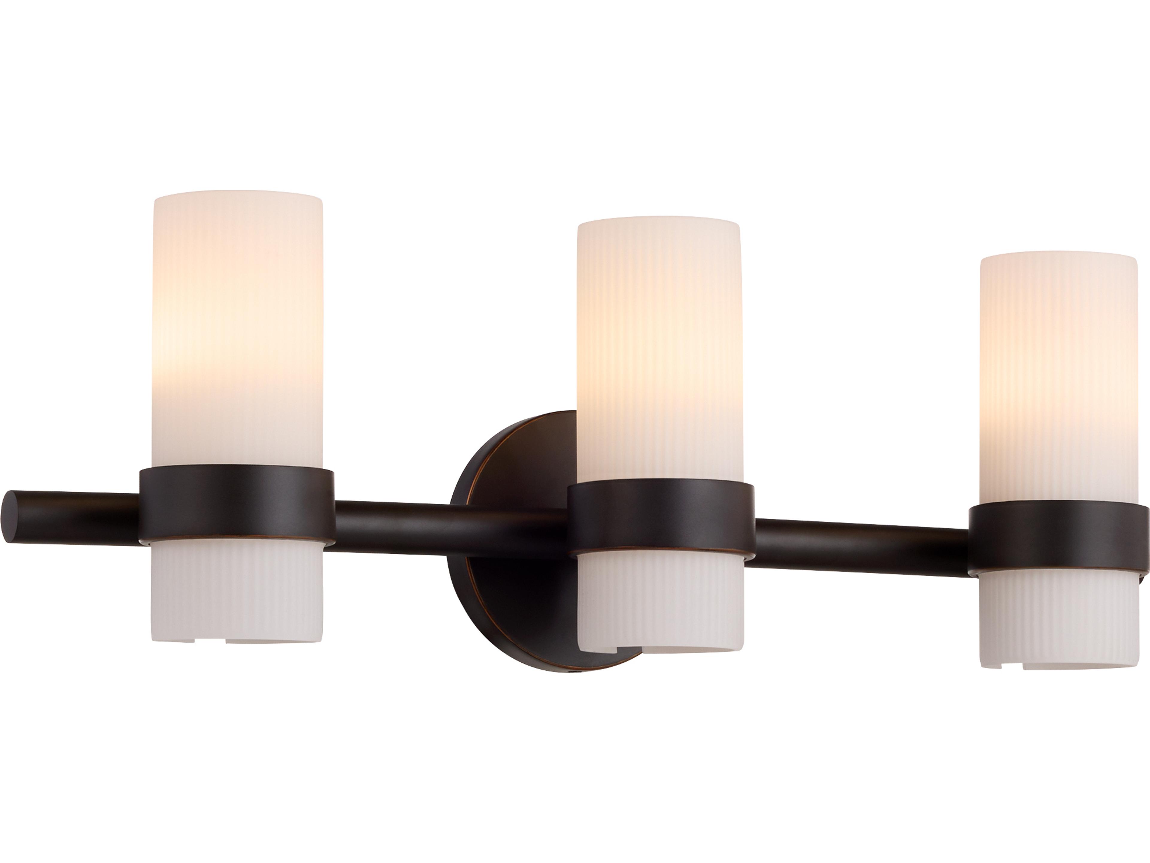 Quorum Sojourn Bronze Vanity Light