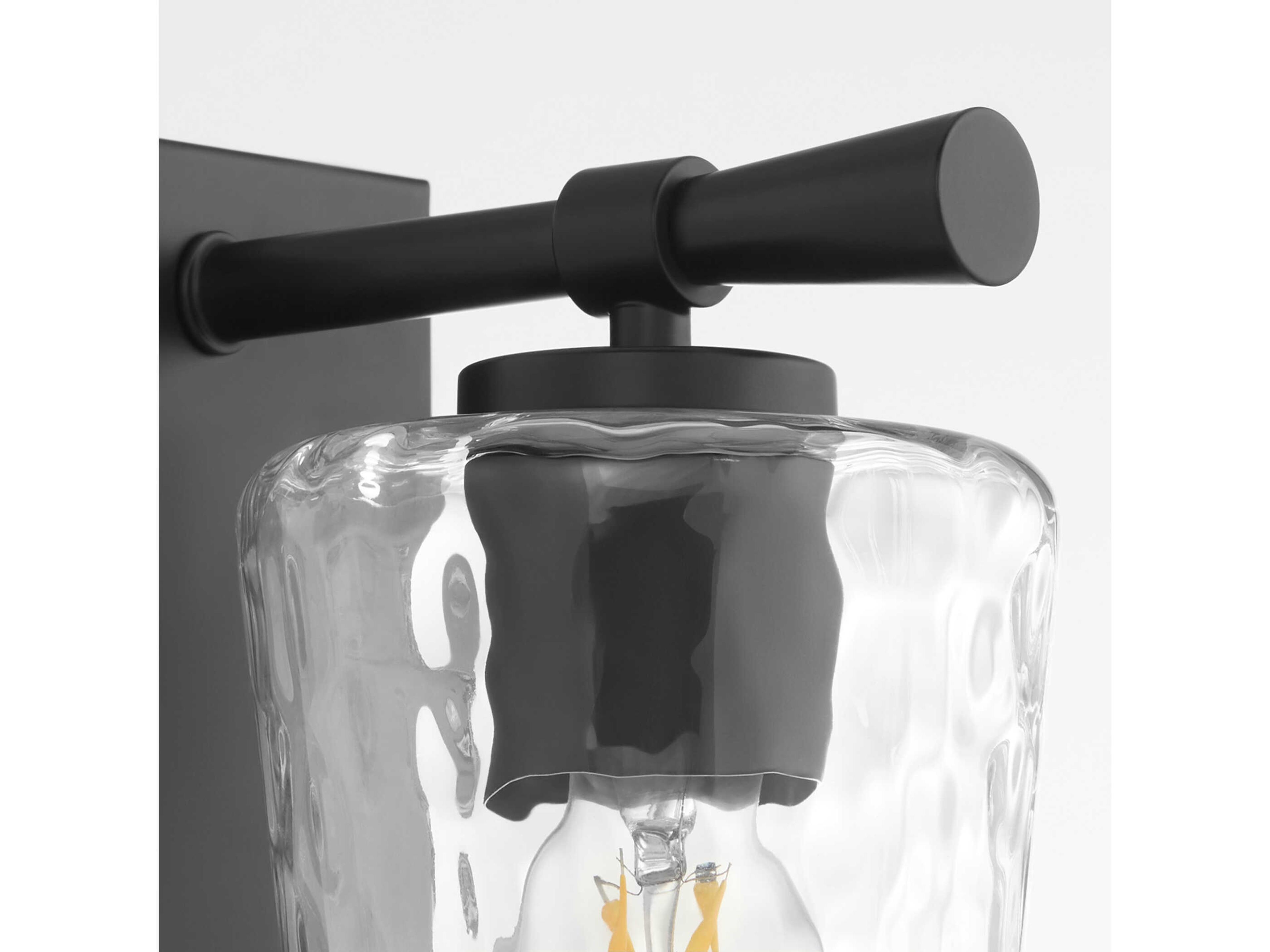 Quorum Goodwin 1-Light Matte Black Wall Sconce