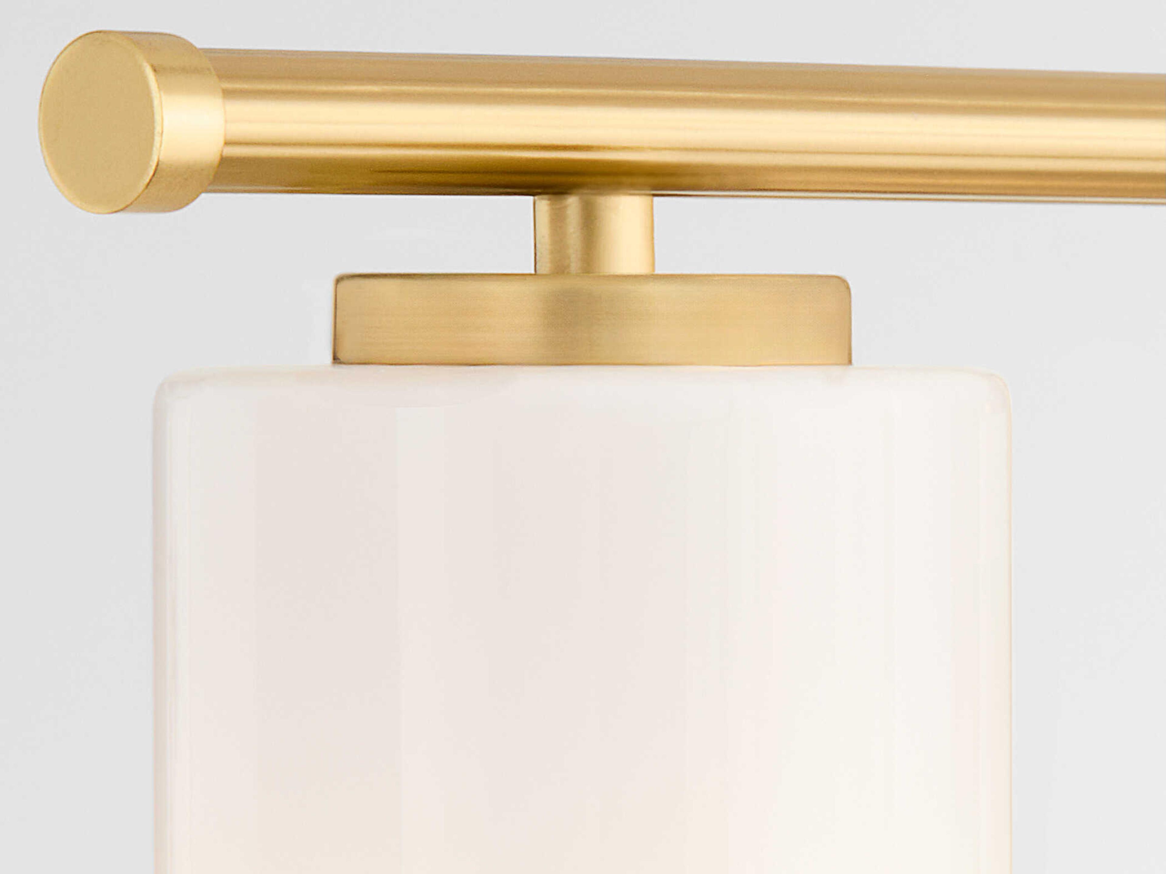 Quorum Belinder 4-Light Aged Brass Vanity Light