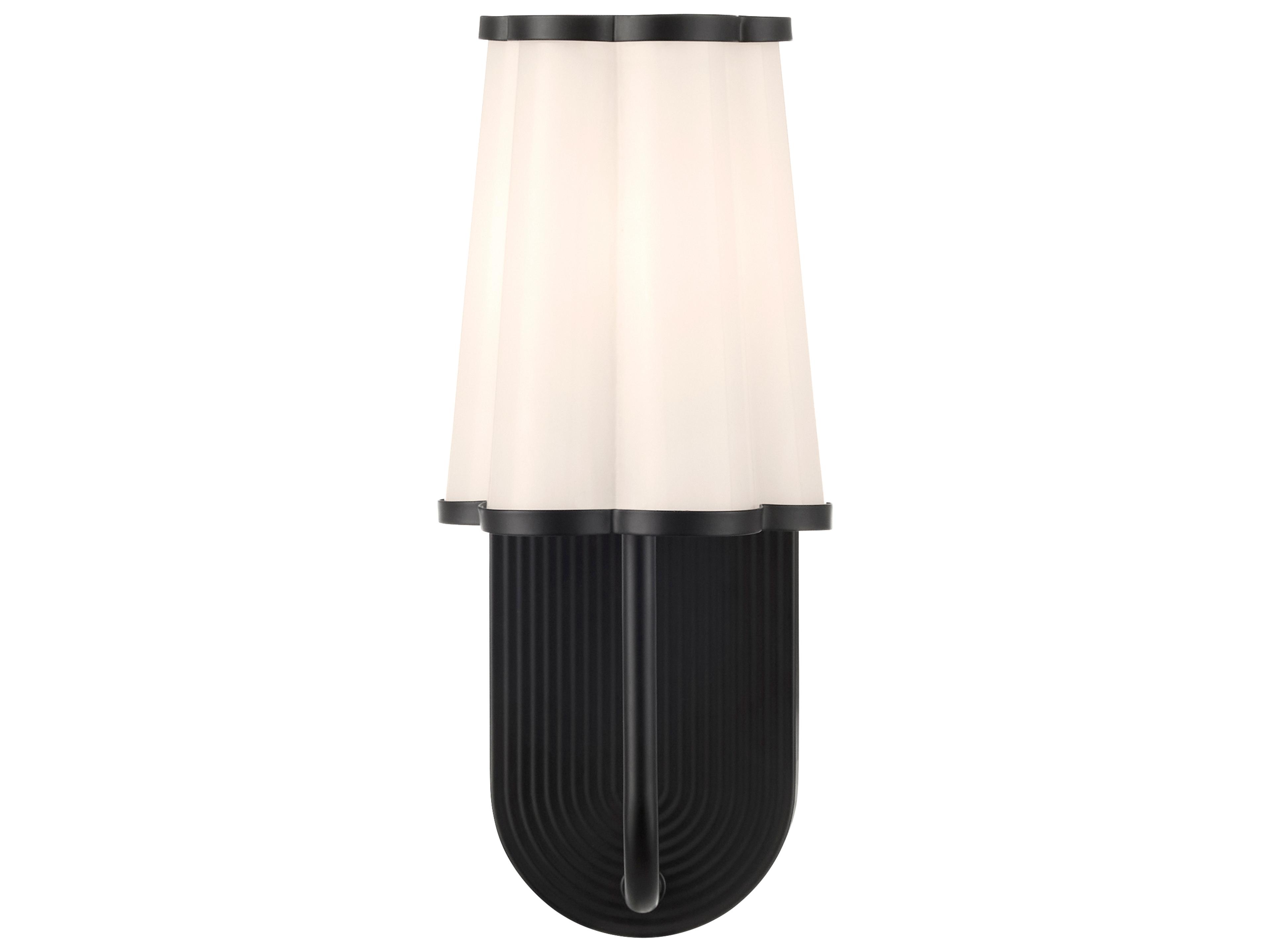 Quorum Belinder Matte Black Wall Sconce
