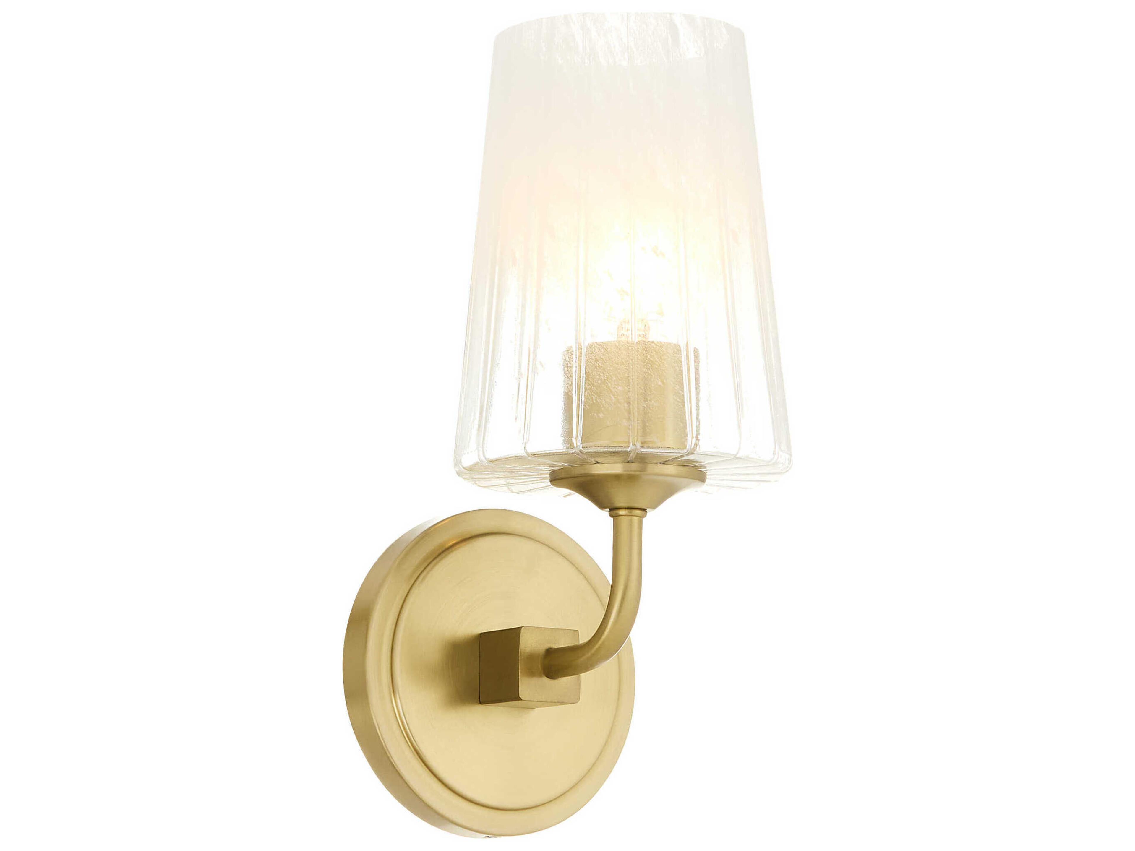 Quorum Providence 1-Light Aged Brass Wall Sconce