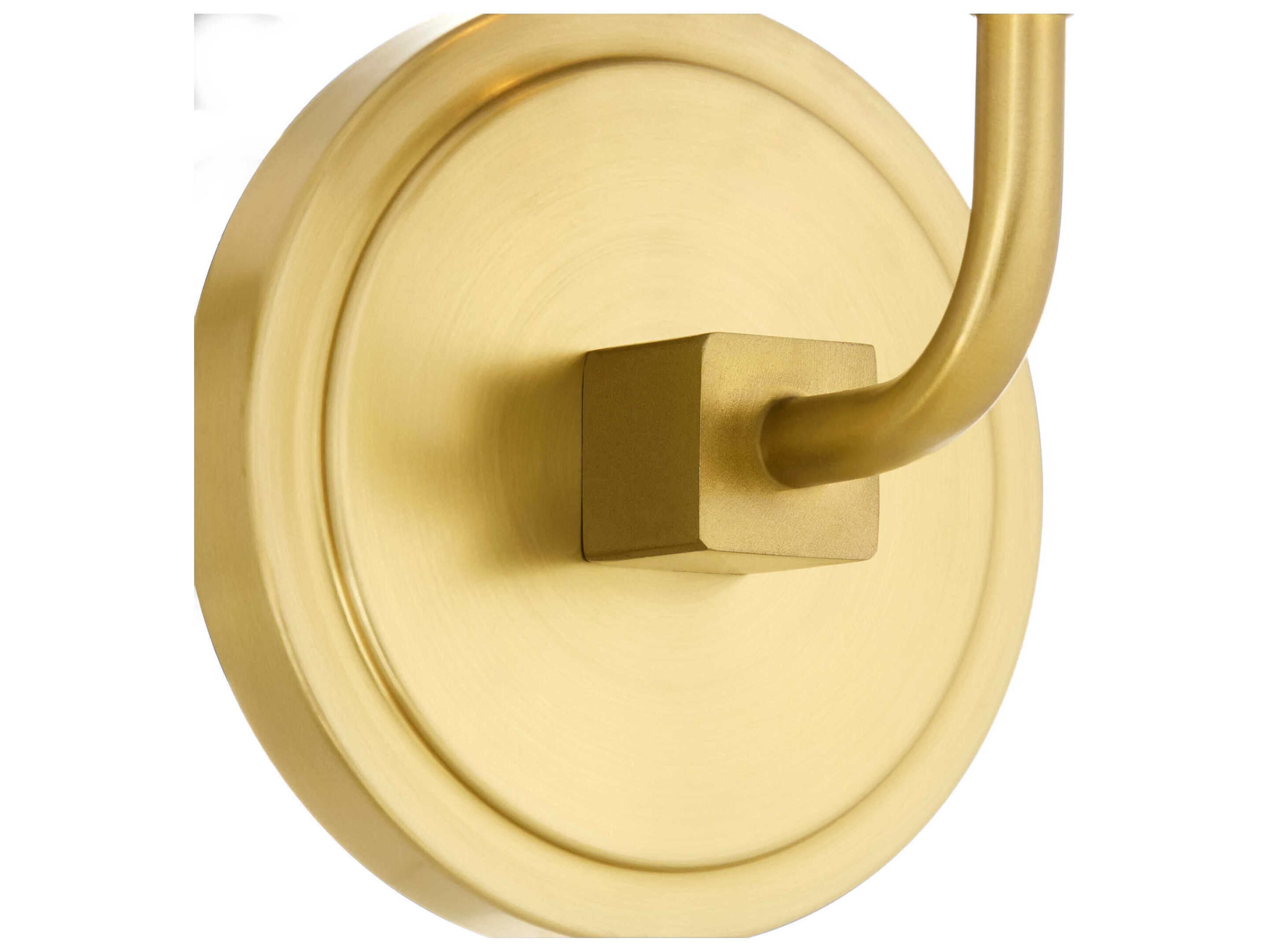 Quorum Providence 1-Light Aged Brass Wall Sconce