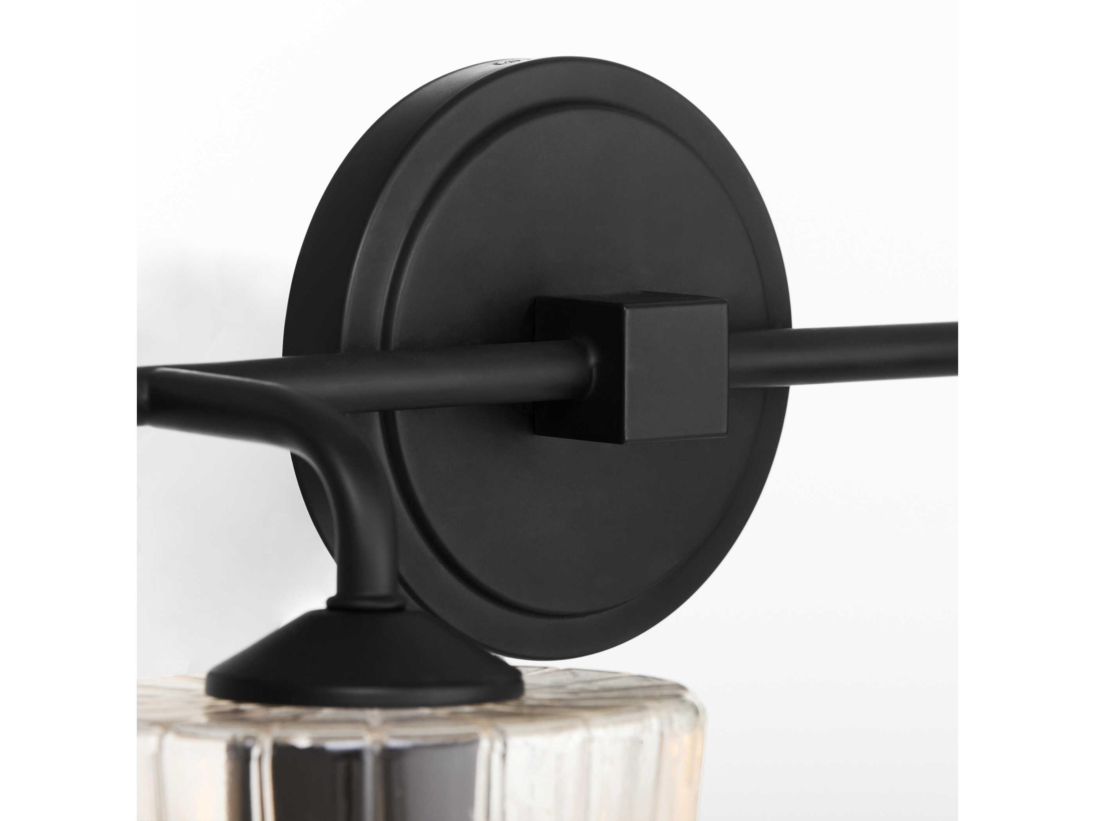 Quorum Providence 4-Light Matte Black Vanity Light