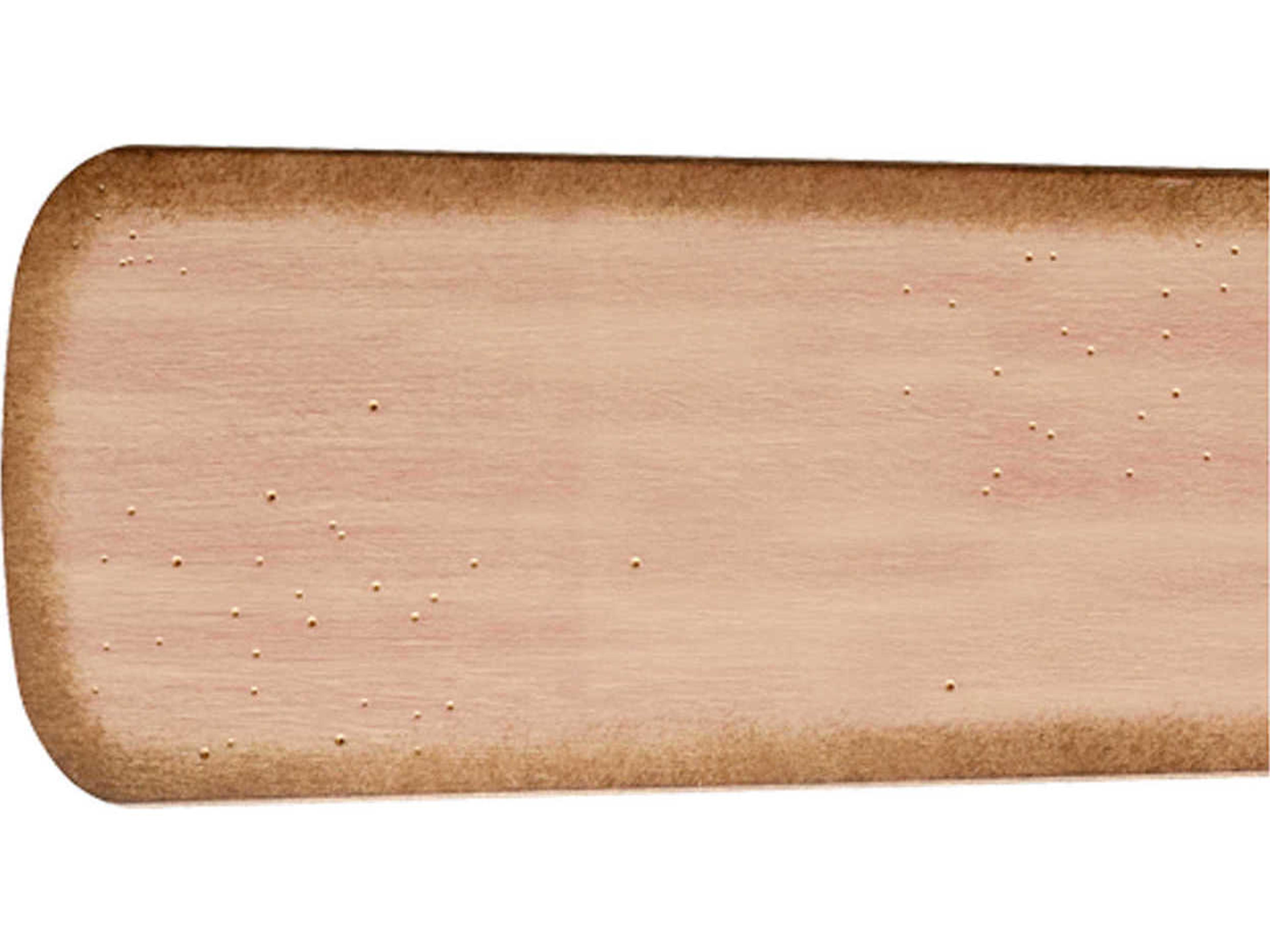 Quorum Distressed Vintage Walnut Fan Blade Set of 5