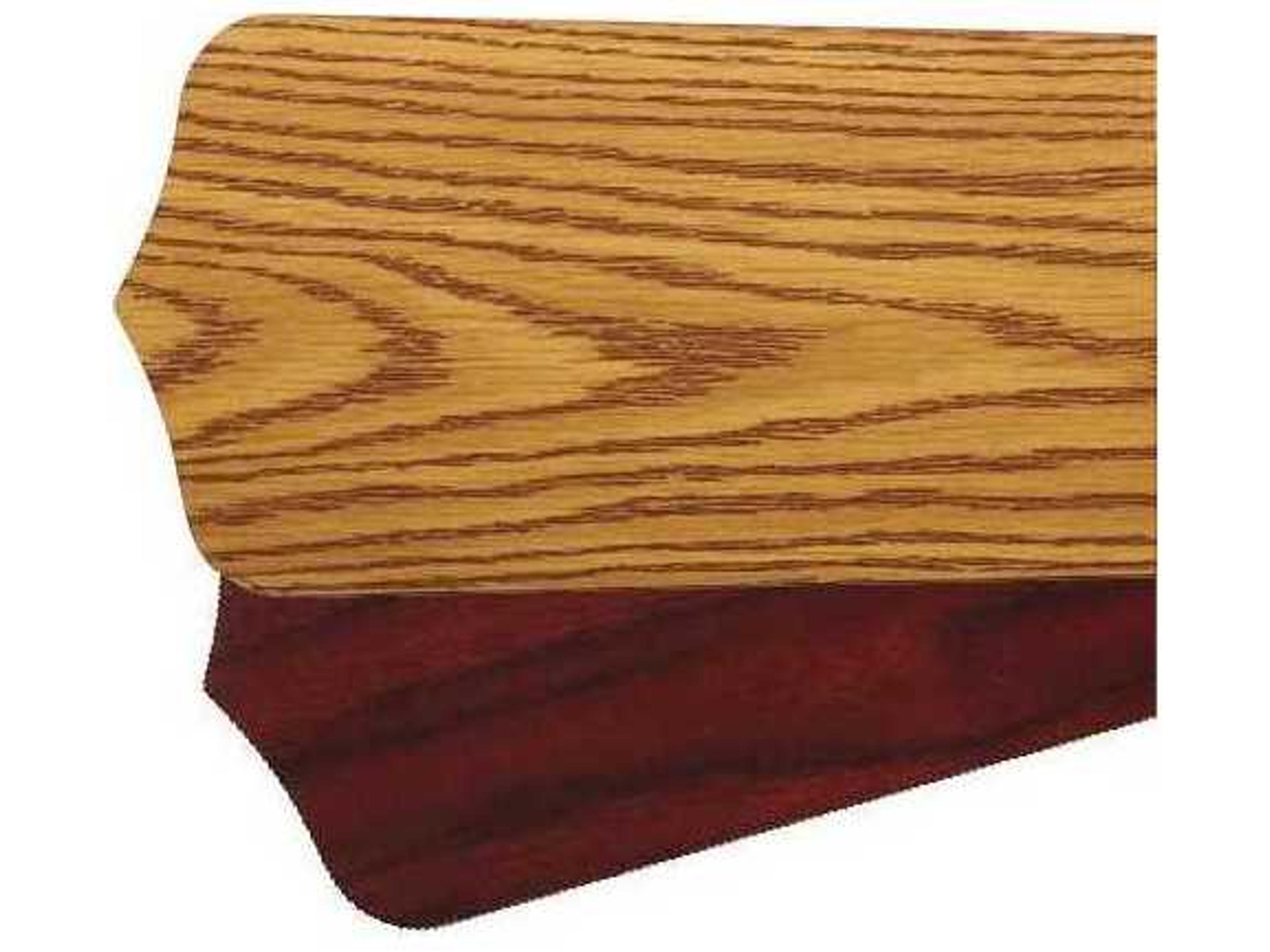 Quorum Medium Oak / Rosewood Fan Blade Set of 5