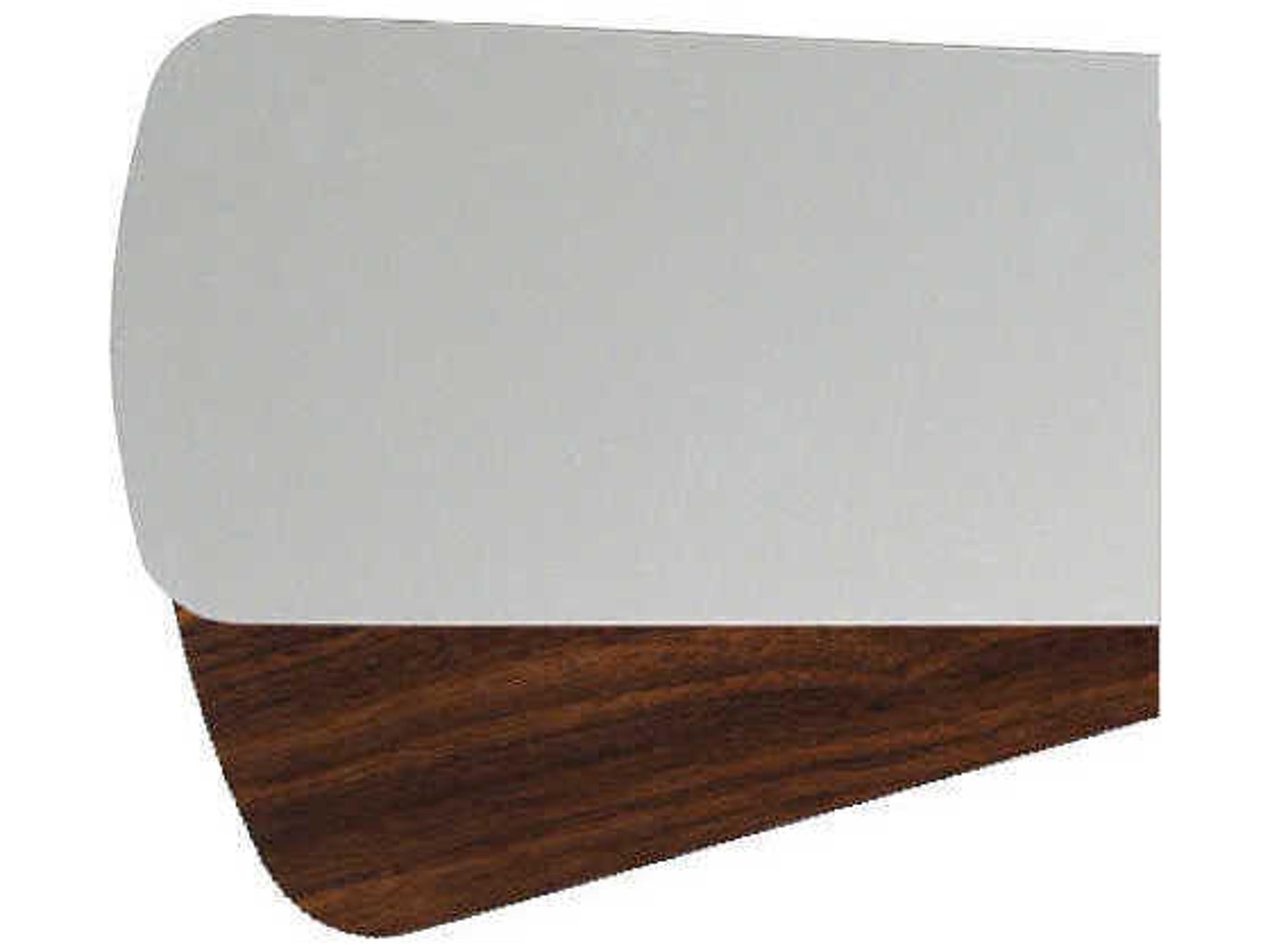Quorum Satin Nickel / Walnut Fan Blade Set of 5
