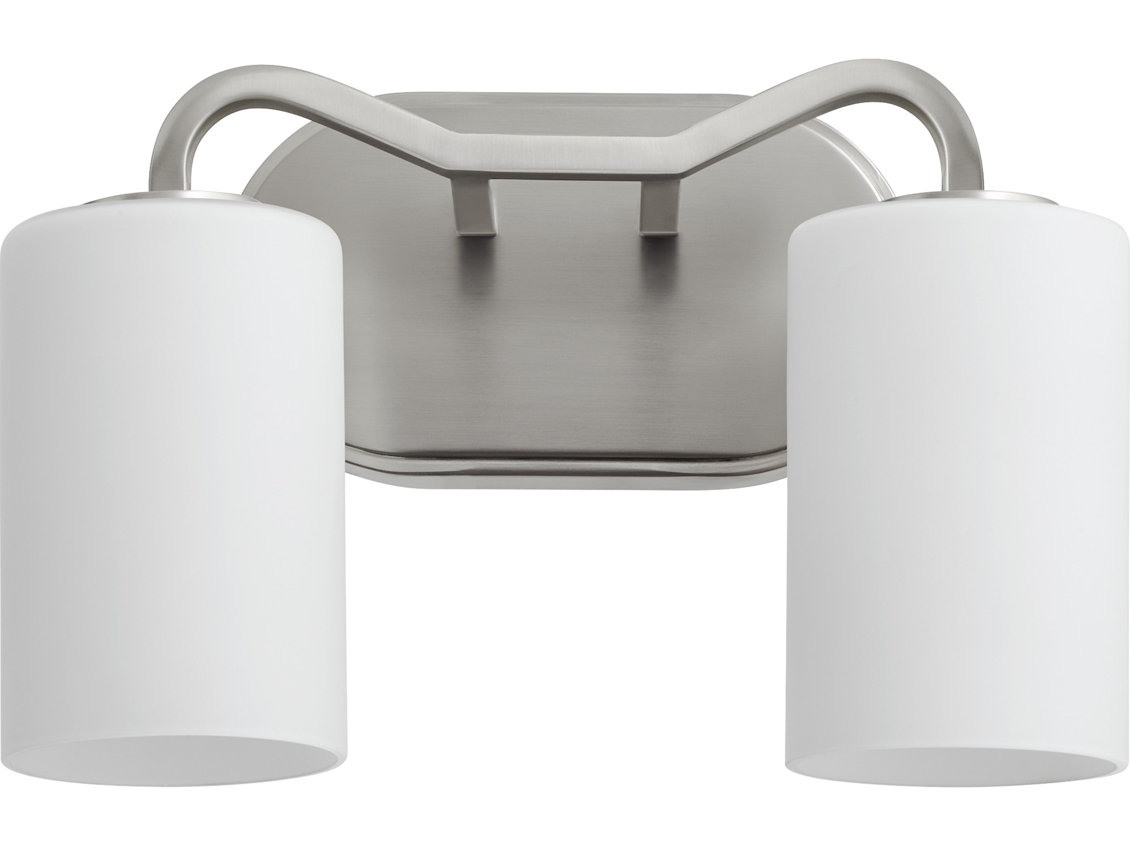 Rutherford 2-Light Satin Nickel Vanity Light