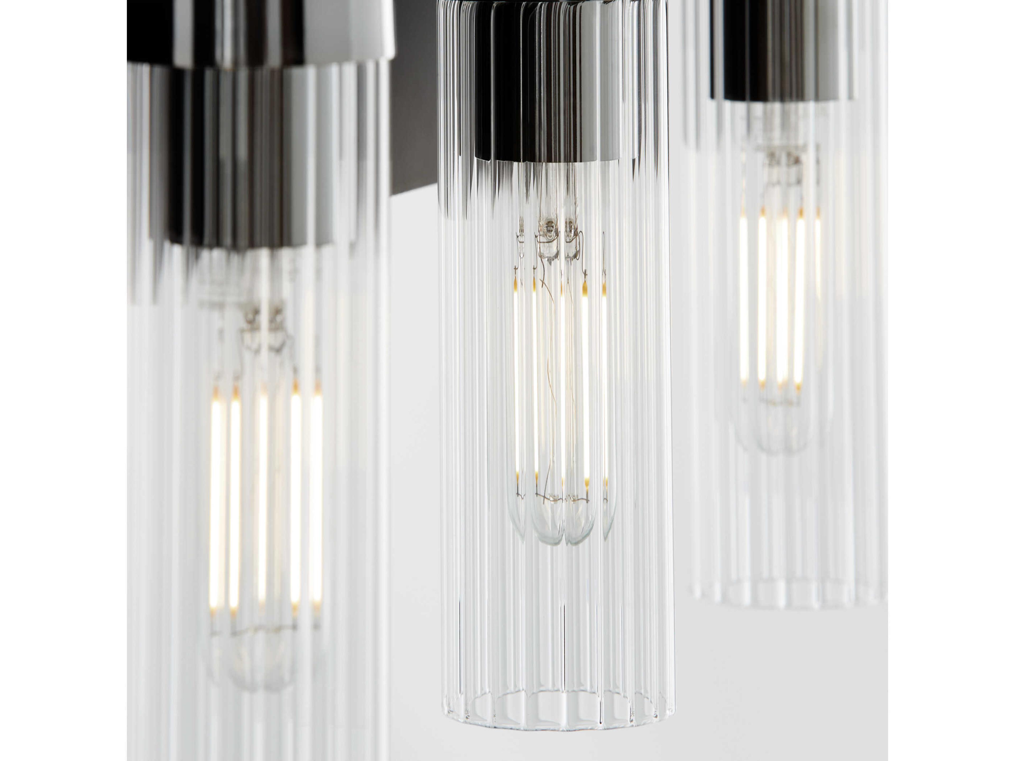 Quorum Kilbey 5-Light Matte Black Vanity Light