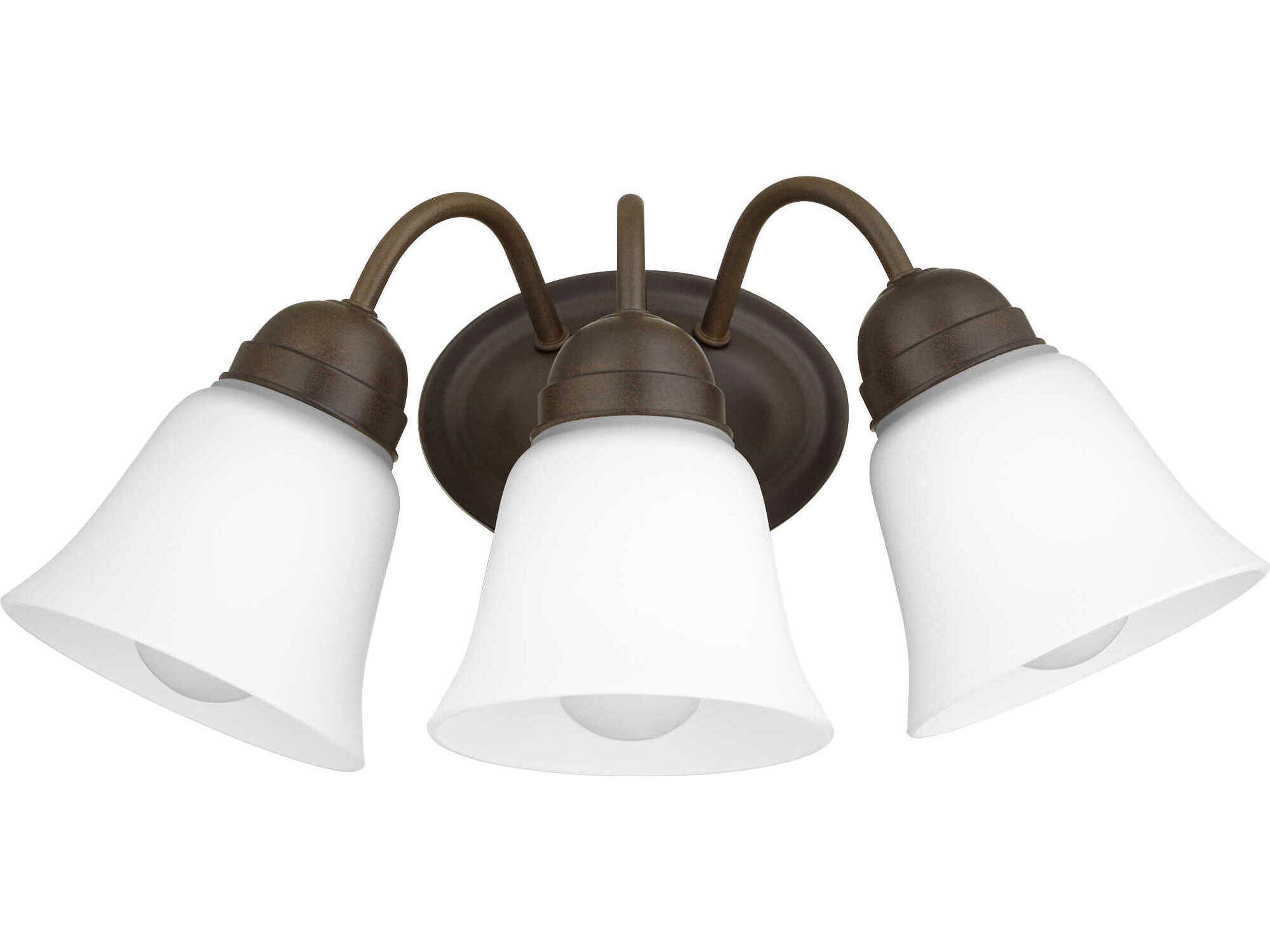 3-Light Oiled Bronze Vanity Light