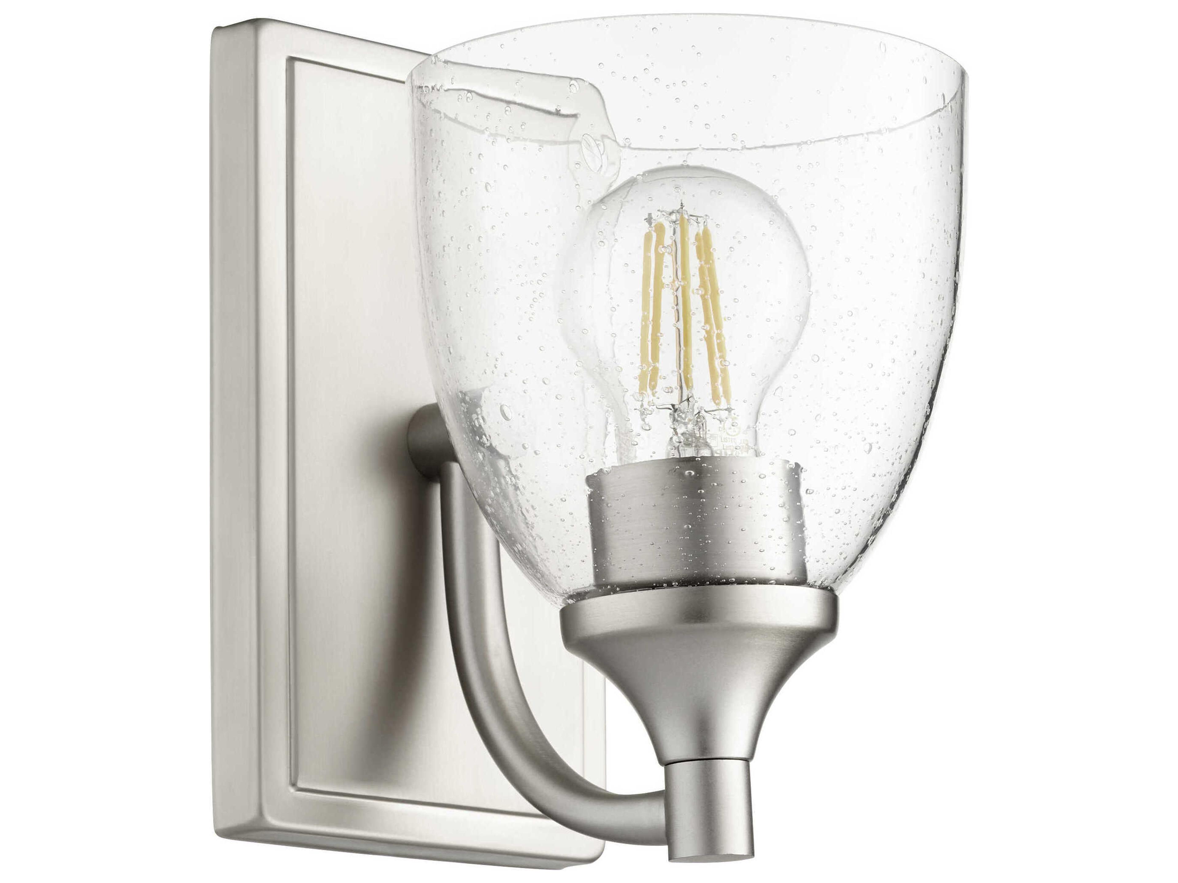 Enclave 1-Light Satin Nickel Wall Sconce