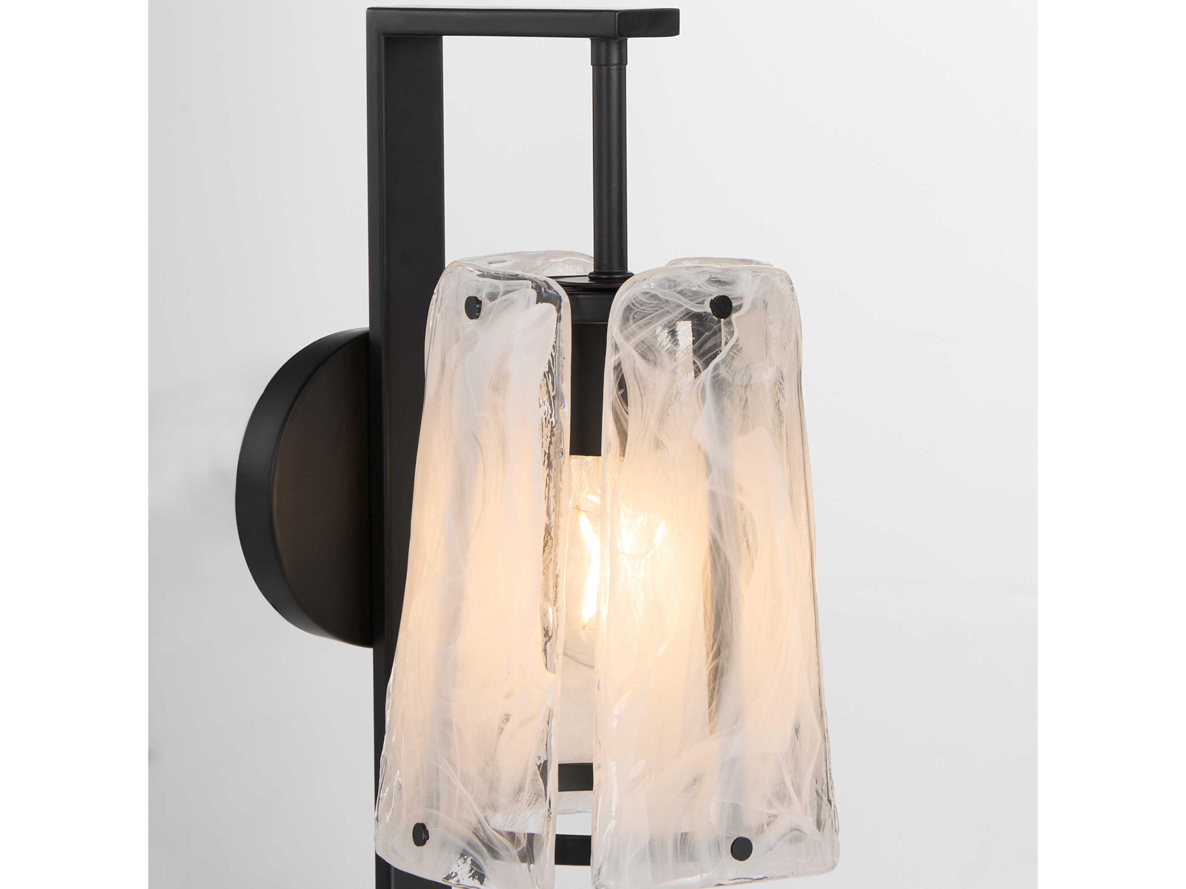 Quorum Prestige 1-Light Matte Black Wall Sconce