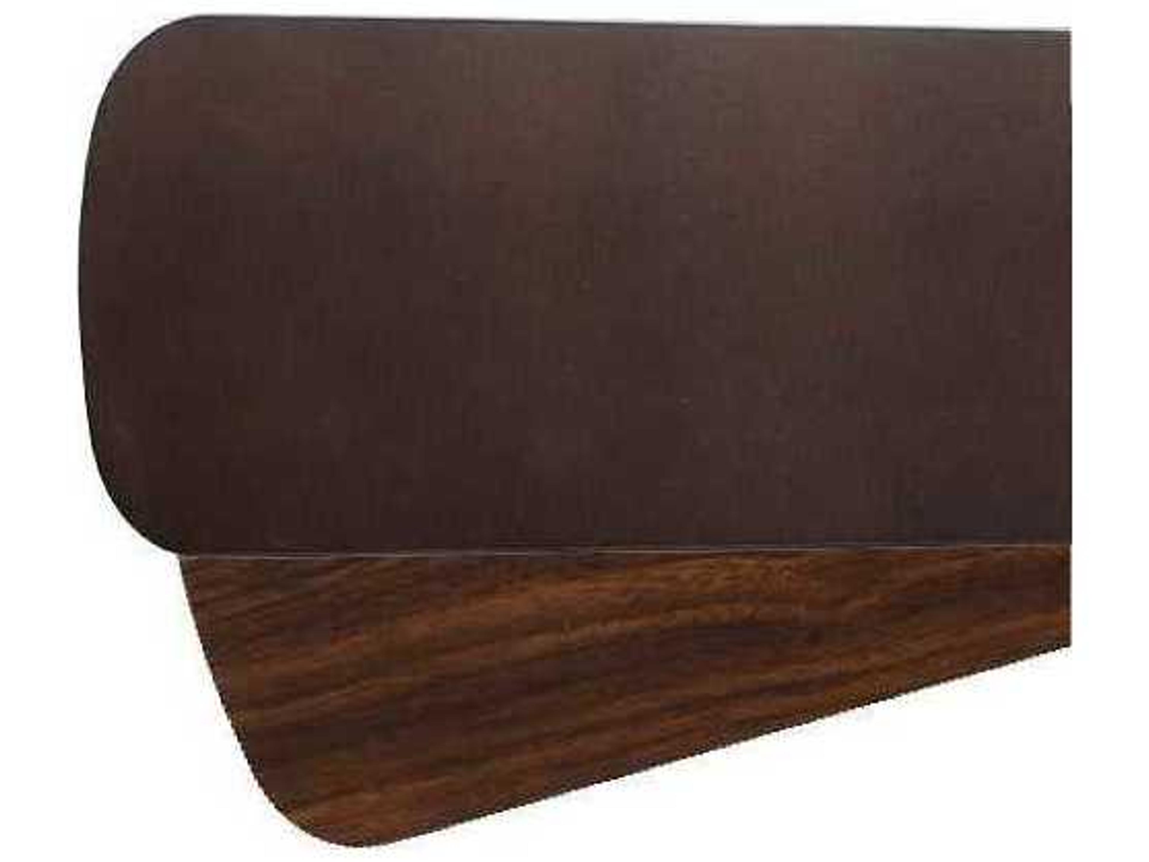 Oiled Bronze / Walnut Fan Blade Set of 5
