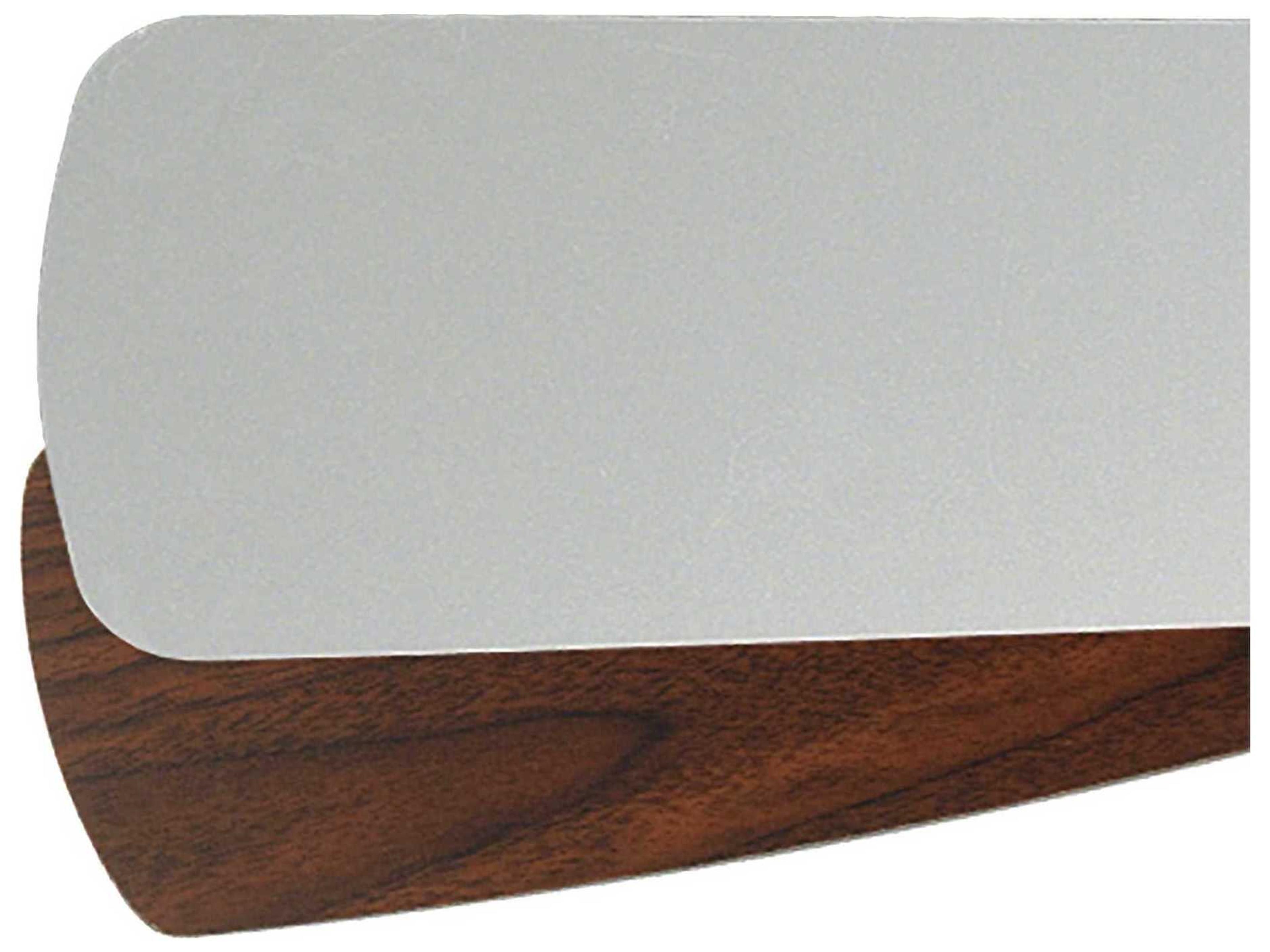Breeze Silver / Walnut Fan Blade Set of 5