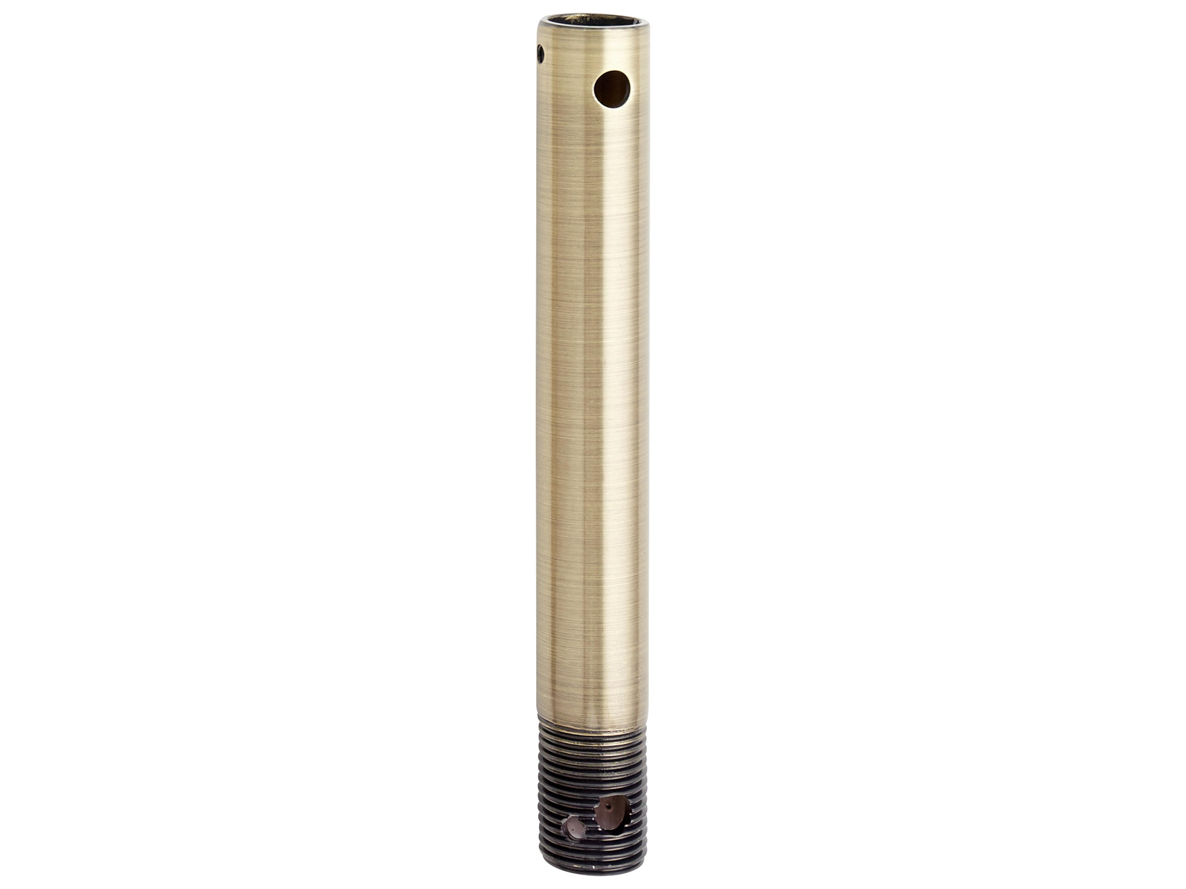 Quorum 6" Aged Brass Downrod