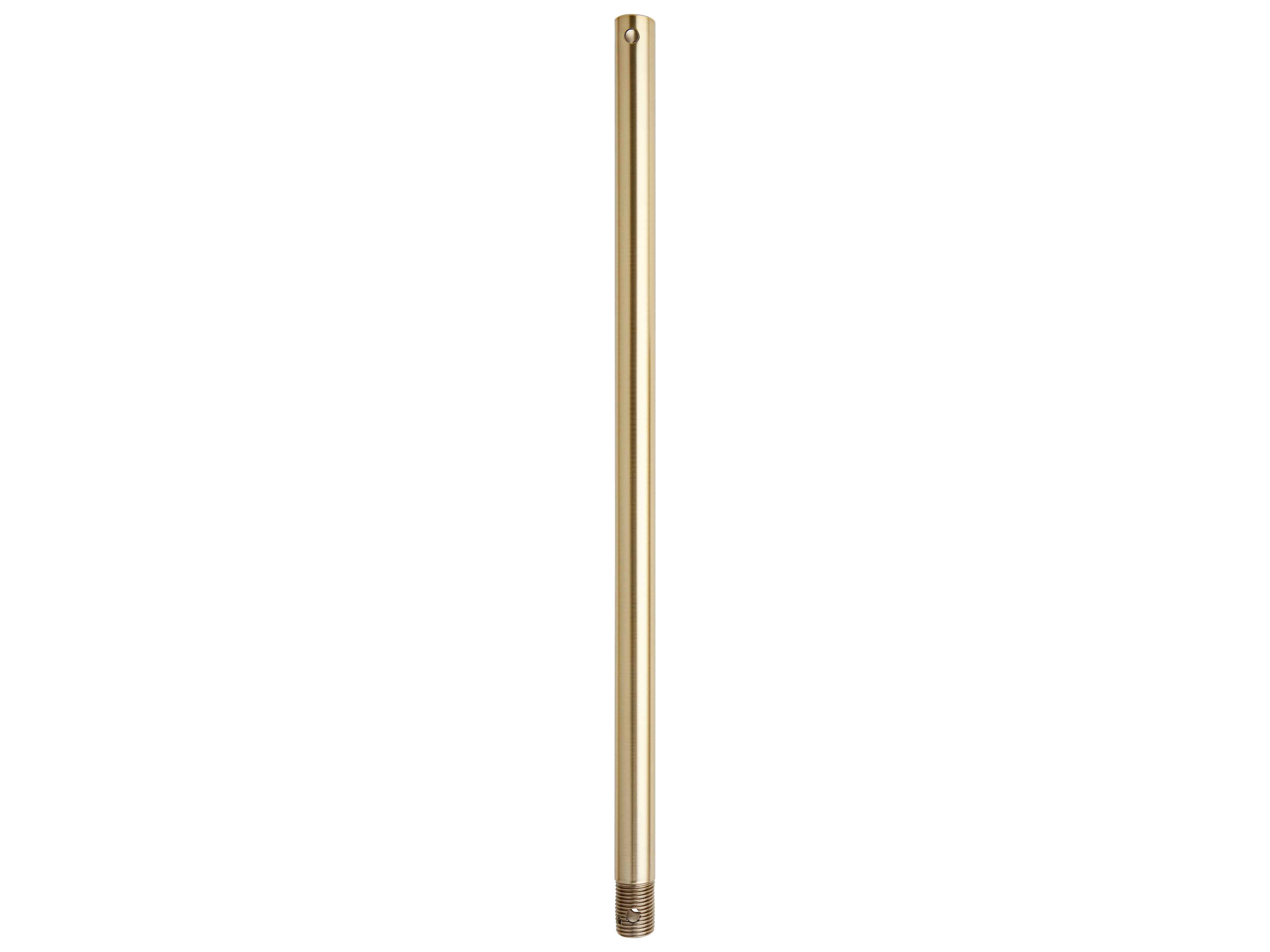 18" Aged Brass Downrod