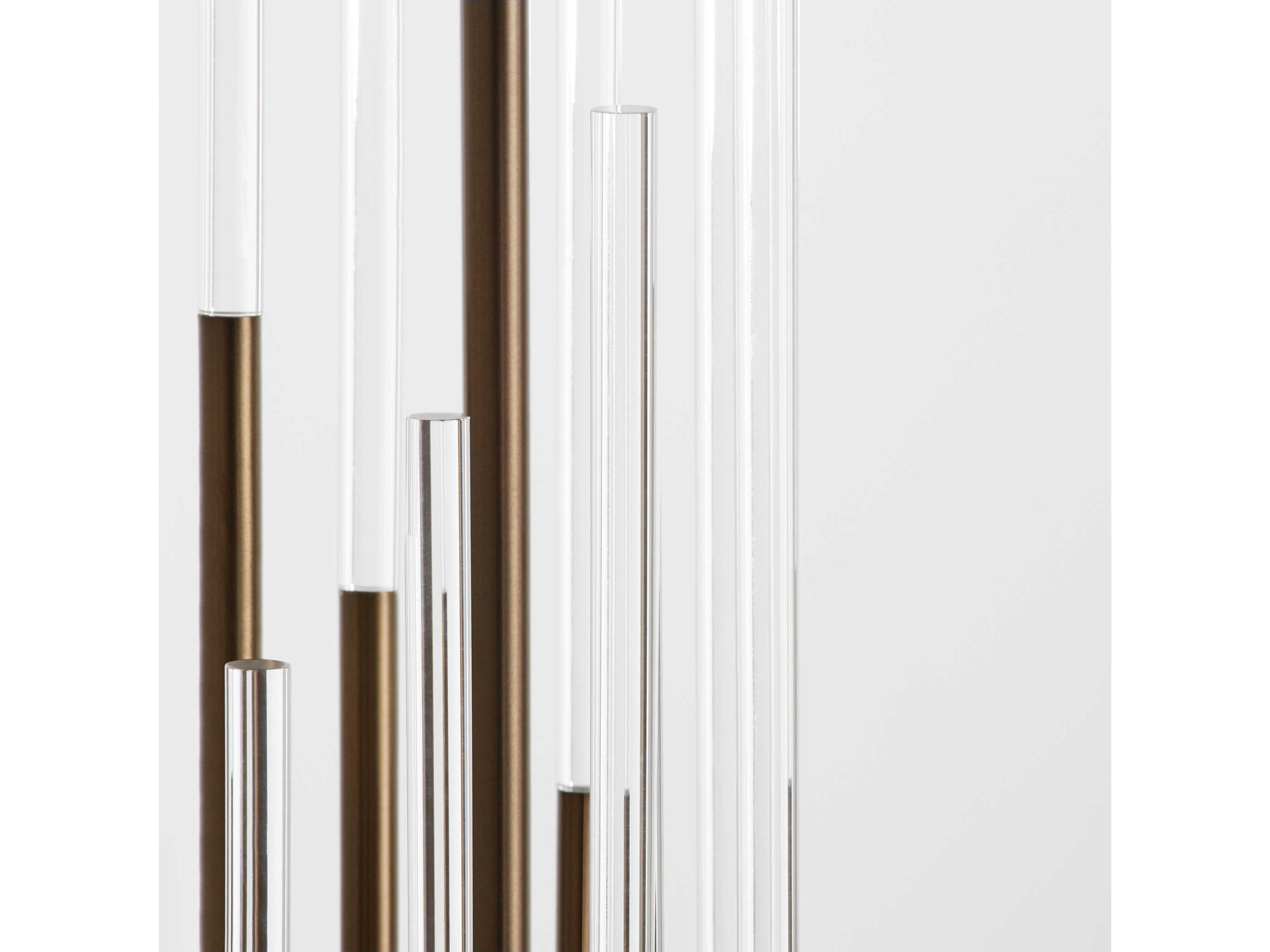 Quorum Summit 12-Light Dark Brass Candelabra Chandelier