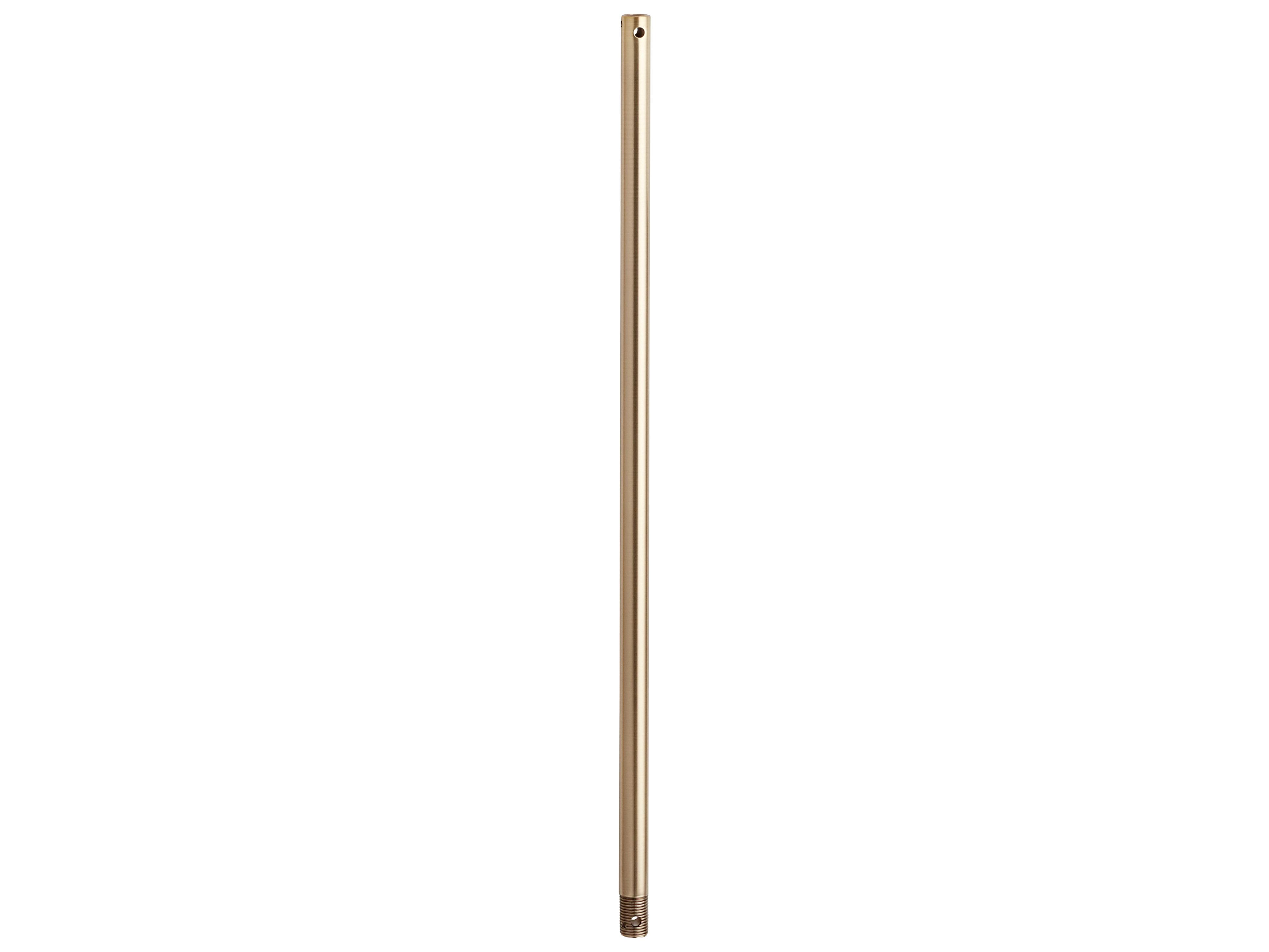 Quorum 24" Aged Brass Downrod